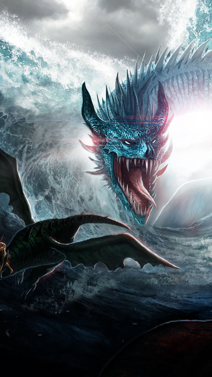 Extinction, Ocean Monster, Fictional Character, Legendary - Dragon Of Ocean , HD Wallpaper & Backgrounds