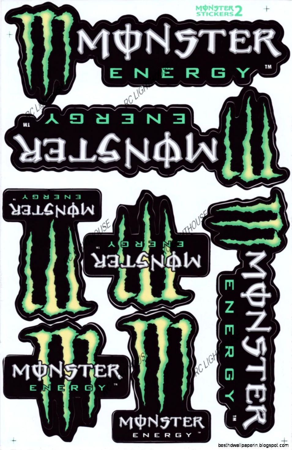 Monster Energy Sticker Images Best Hd Wallpapers Avec - Monster Energy Red Sticker , HD Wallpaper & Backgrounds