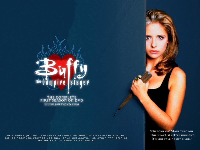 Sarah Michelle Gellar In Buffy The Vampire Slayer Tv - Alyson Hannigan Buffy The Vampire , HD Wallpaper & Backgrounds