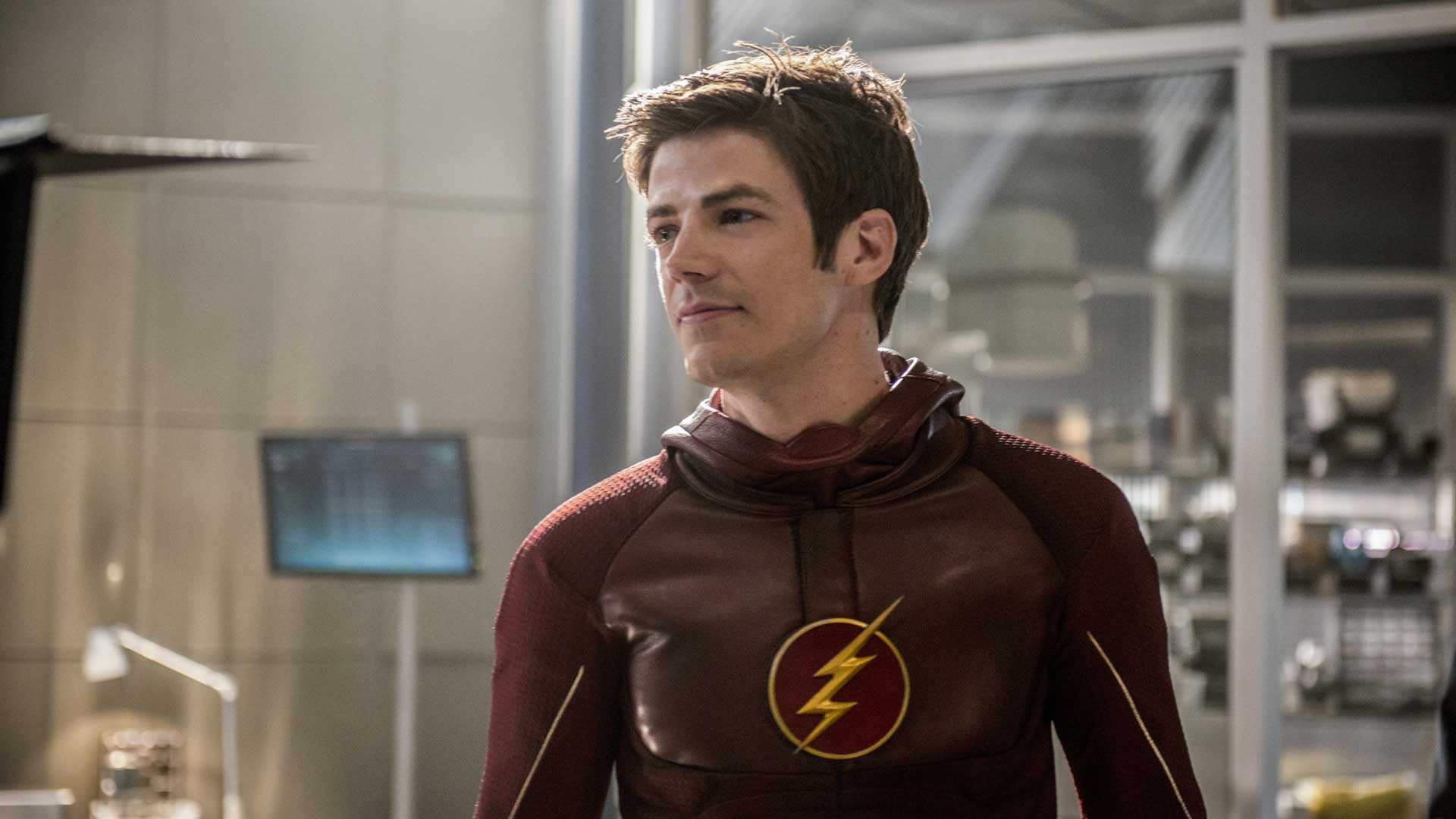 The Flash Hd Wallpaper - Grant Gustin On The Flash , HD Wallpaper & Backgrounds