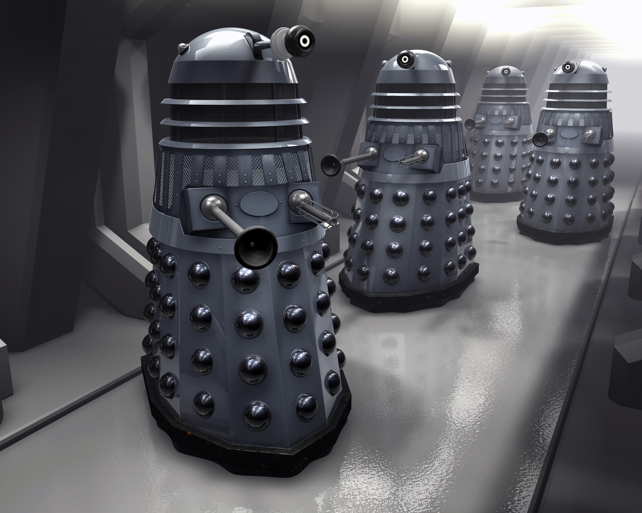Wallpaper Monster, Doctor Who, Mechanism - Daleks Hd , HD Wallpaper & Backgrounds