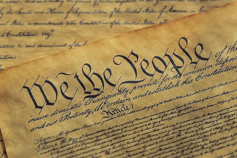 Constitution Preamble - Us Constitution , HD Wallpaper & Backgrounds