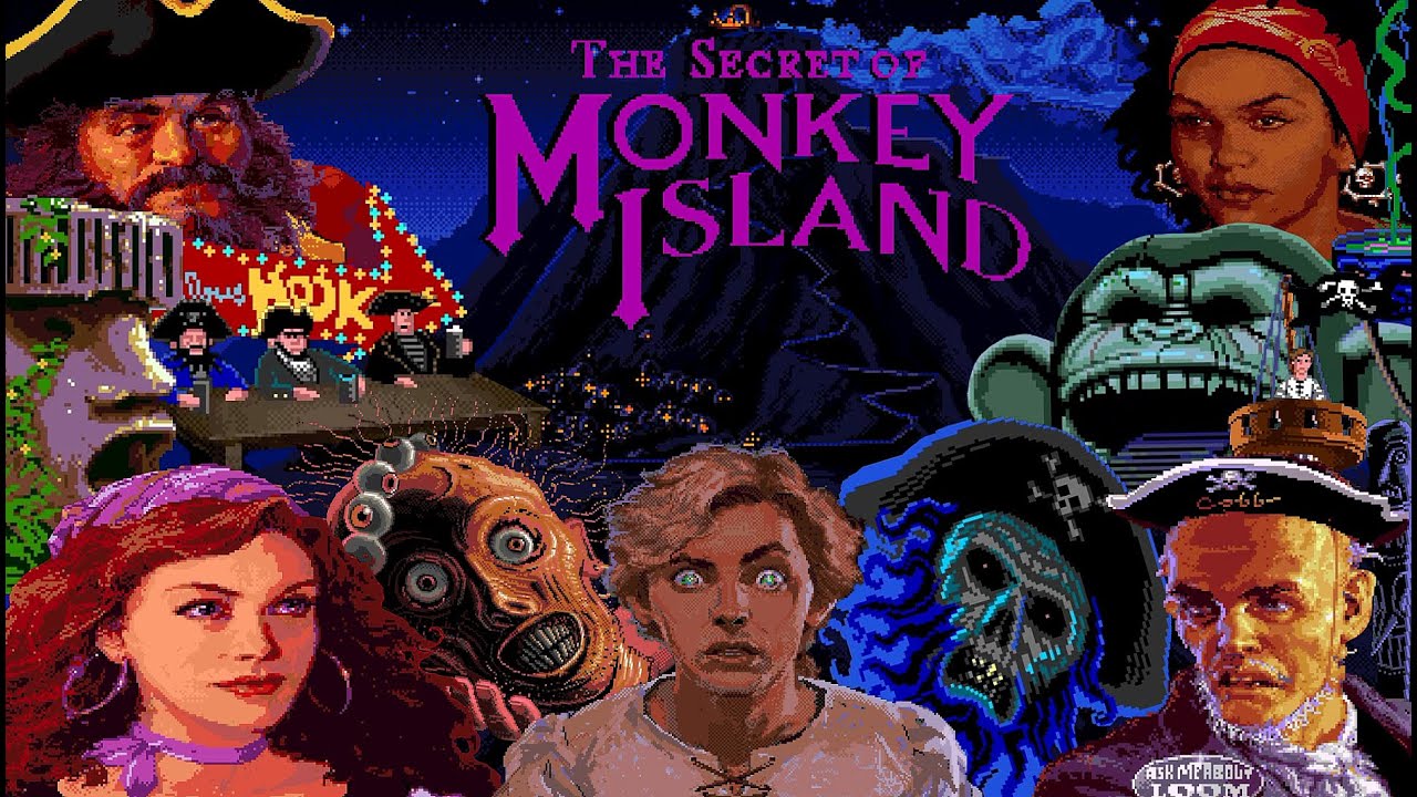 The Secret Of Monkey Island Animated Wallpaper - Secret Of Monkey Island , HD Wallpaper & Backgrounds