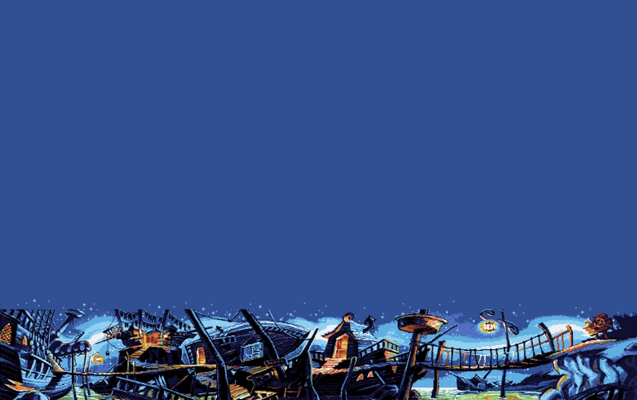 Monkey Island 2 Wallpapers - Monkey Island 2 Woodtick , HD Wallpaper & Backgrounds