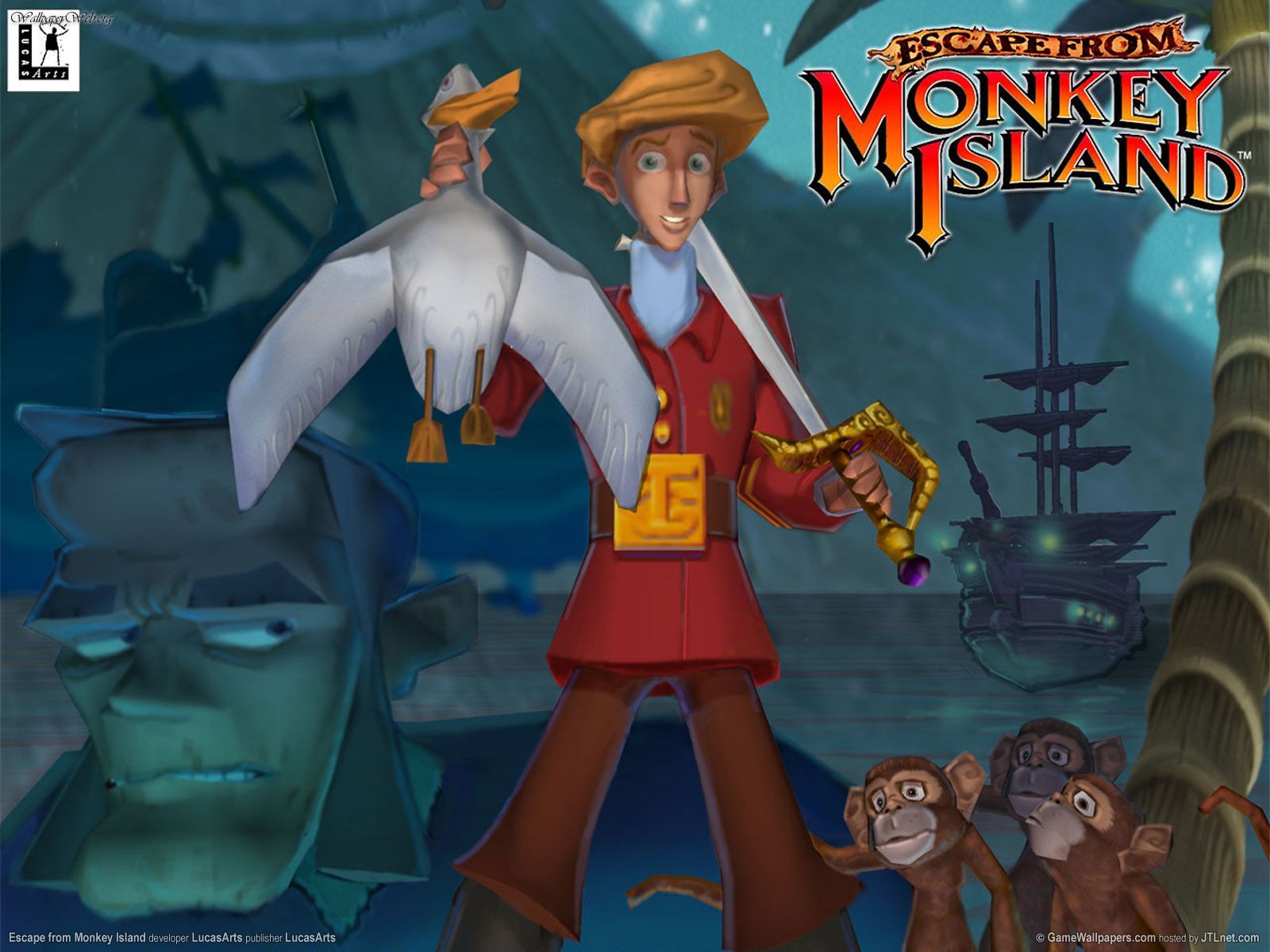 Users Who Have Seen This Wallpaper Have Also Seen - Escape From Monkey Island , HD Wallpaper & Backgrounds