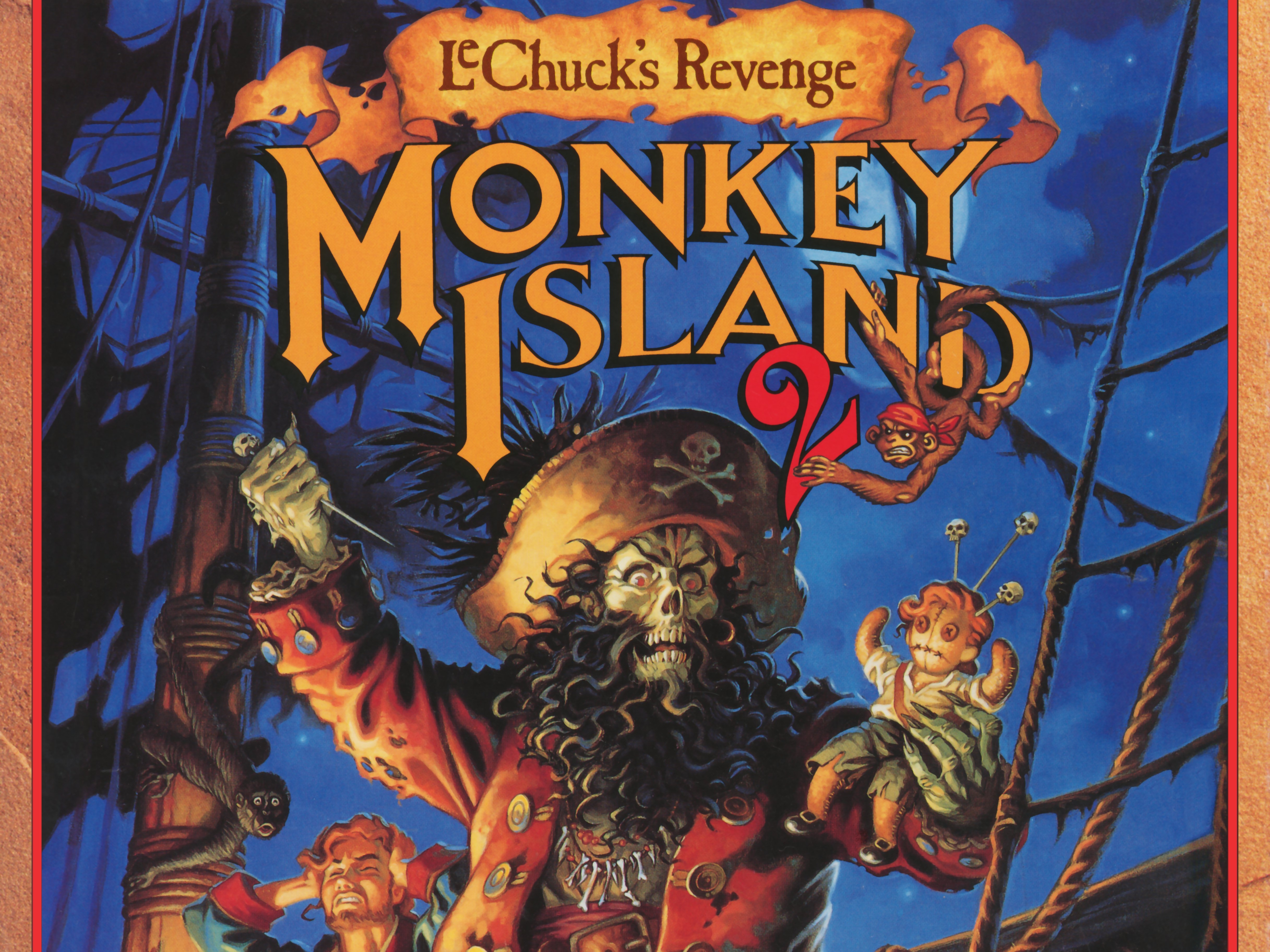 Monkey Island - Monkey Island 2 , HD Wallpaper & Backgrounds