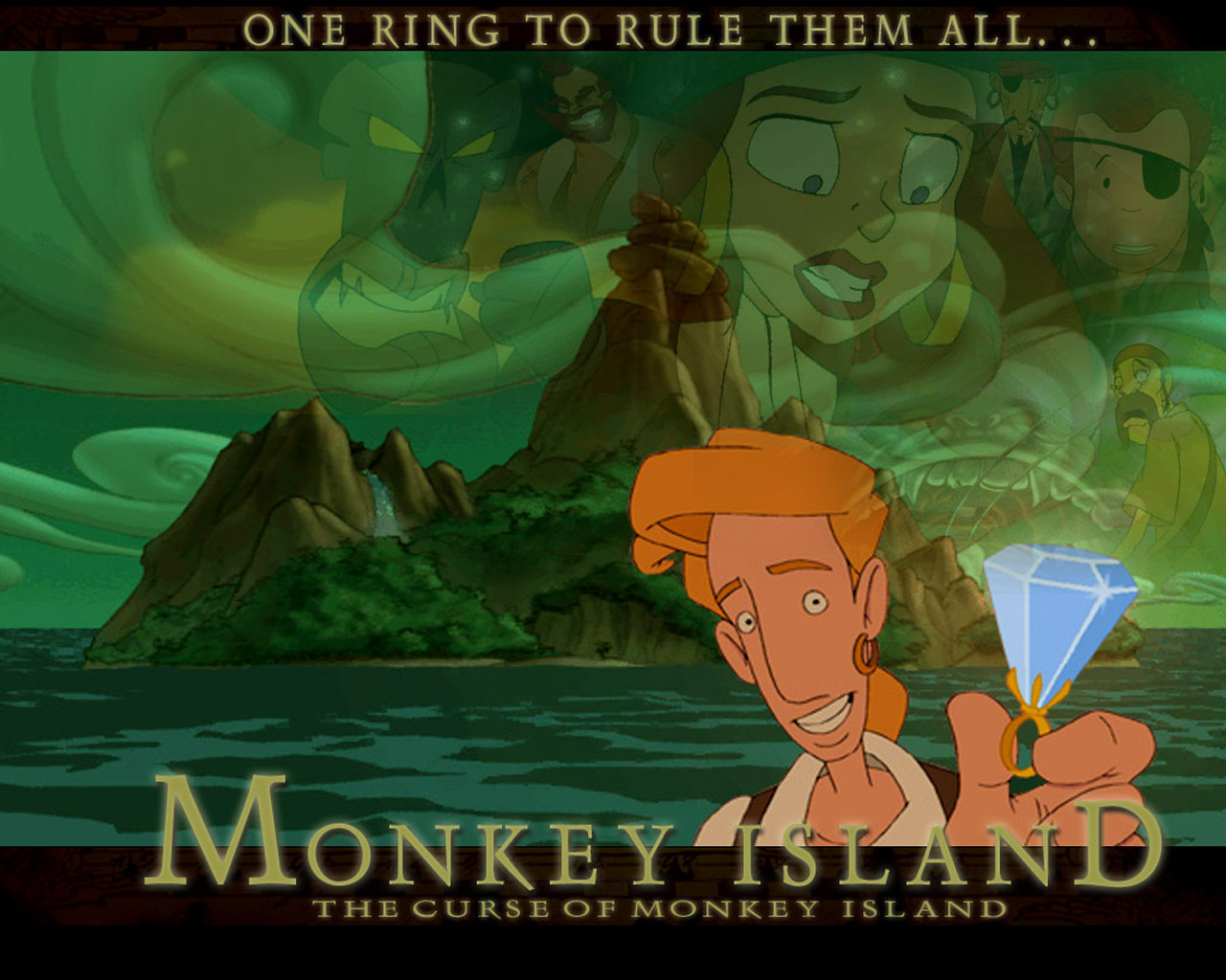 Download Normal Screen - Monkey Island 3 , HD Wallpaper & Backgrounds