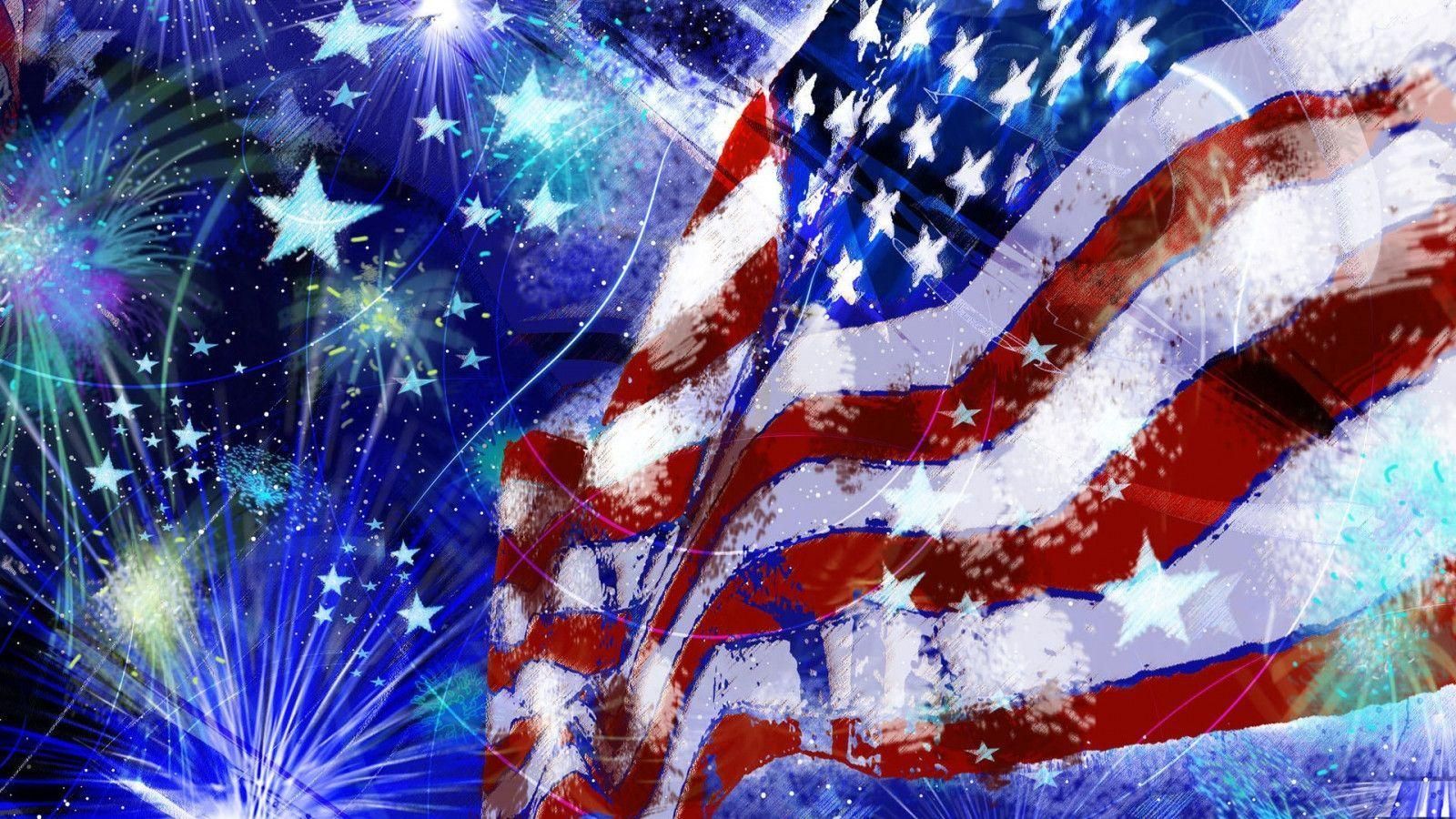 Free 4th Of July Wallpaper - Beautiful 4th Of July , HD Wallpaper & Backgrounds