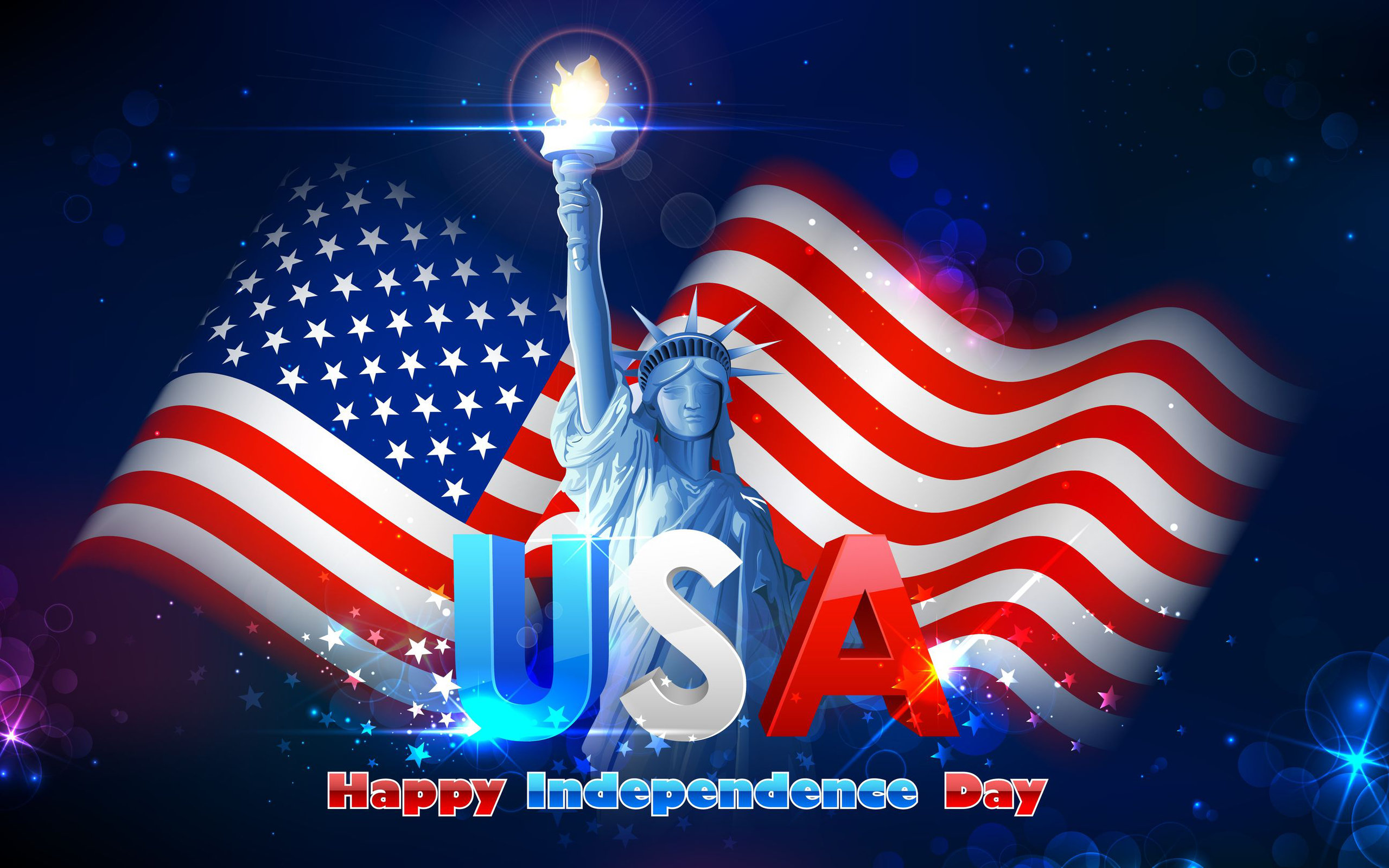 Awesome 4th Of July Free Background Id - Happy 4th Of July Independence Day , HD Wallpaper & Backgrounds