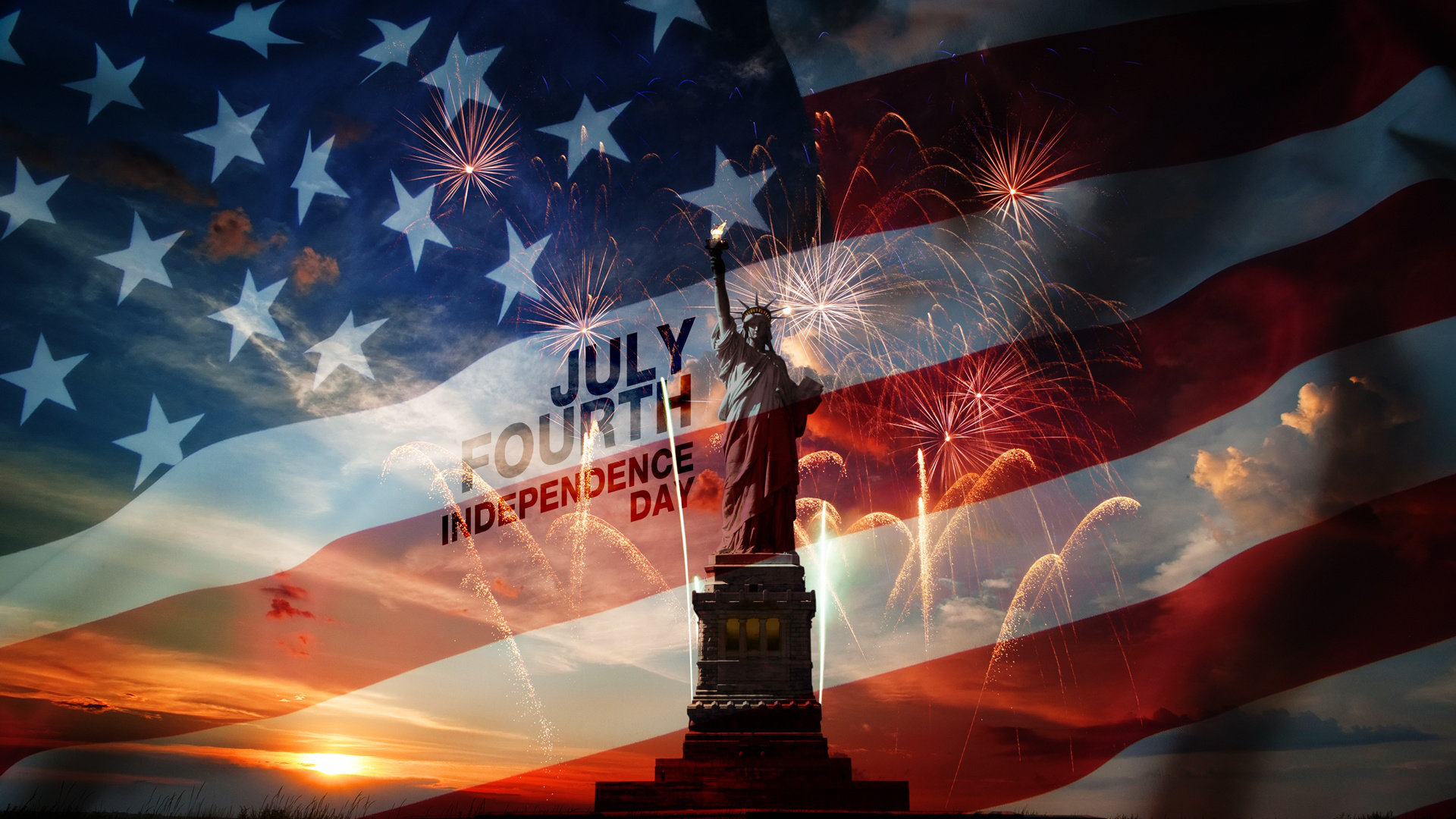 Free Download 4th Of July Wallpaper Id - Happy 4th Of July Background , HD Wallpaper & Backgrounds