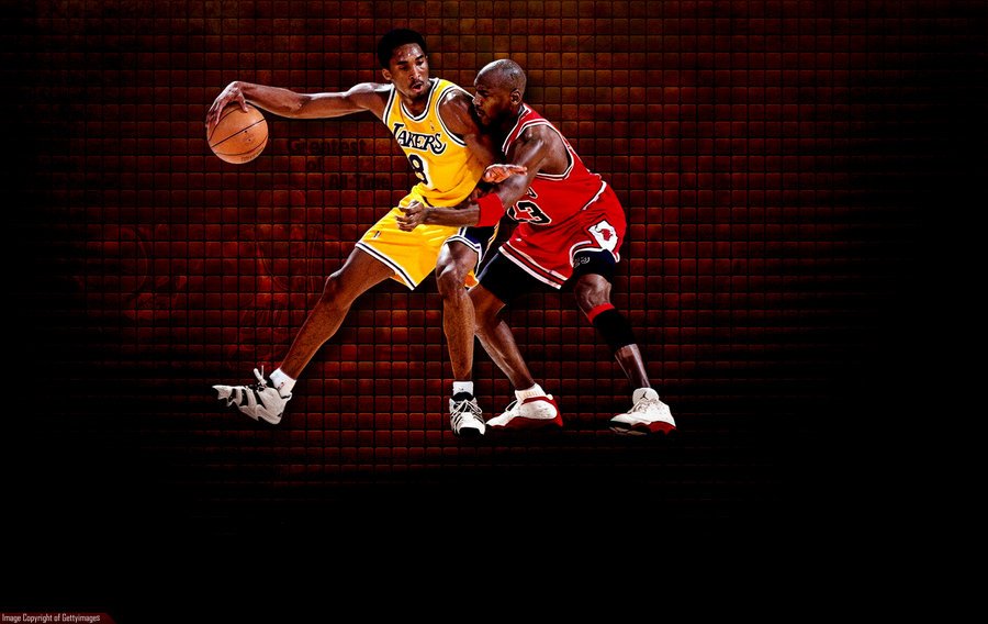 Download Kobe Bryant Vs Michael Jordan Wallpaper Gallery - Basketball , HD Wallpaper & Backgrounds