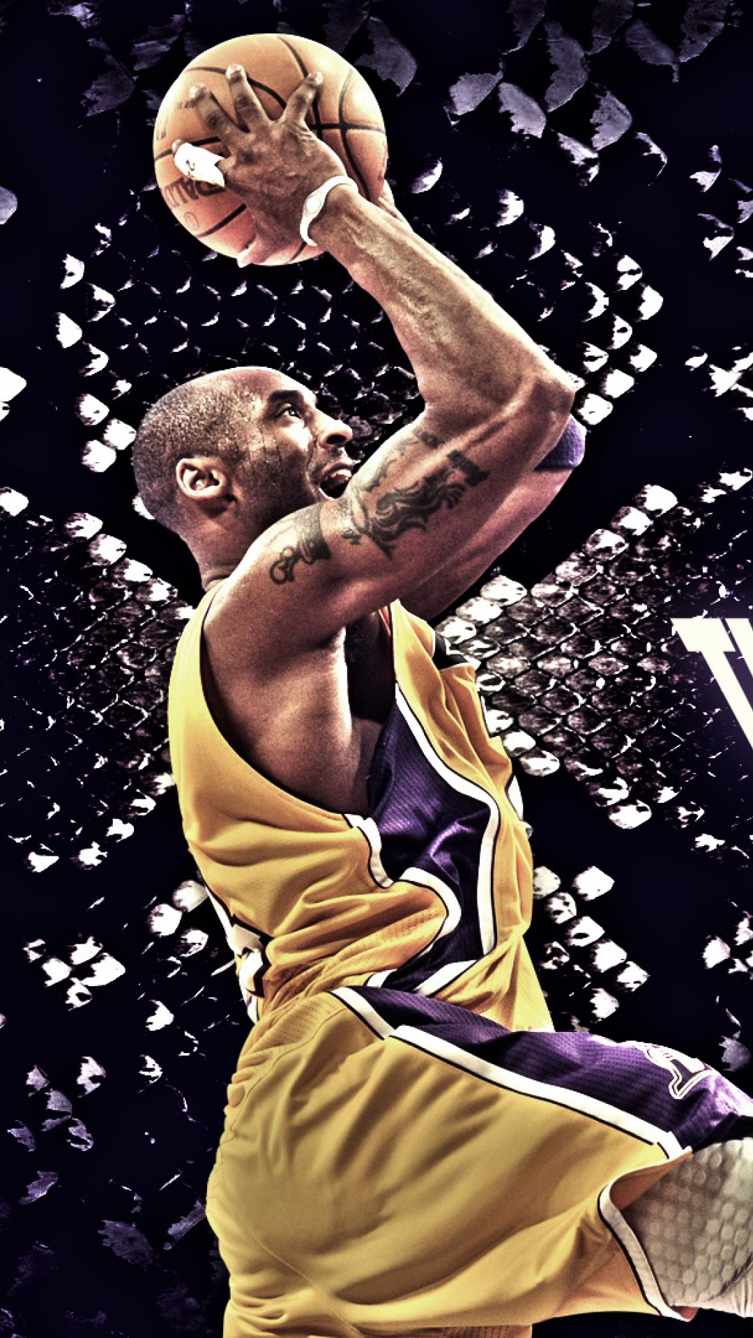 Kobe Bryant Black Mamba Logo Wallpaper - Iphone Black Mamba Kobe , HD Wallpaper & Backgrounds