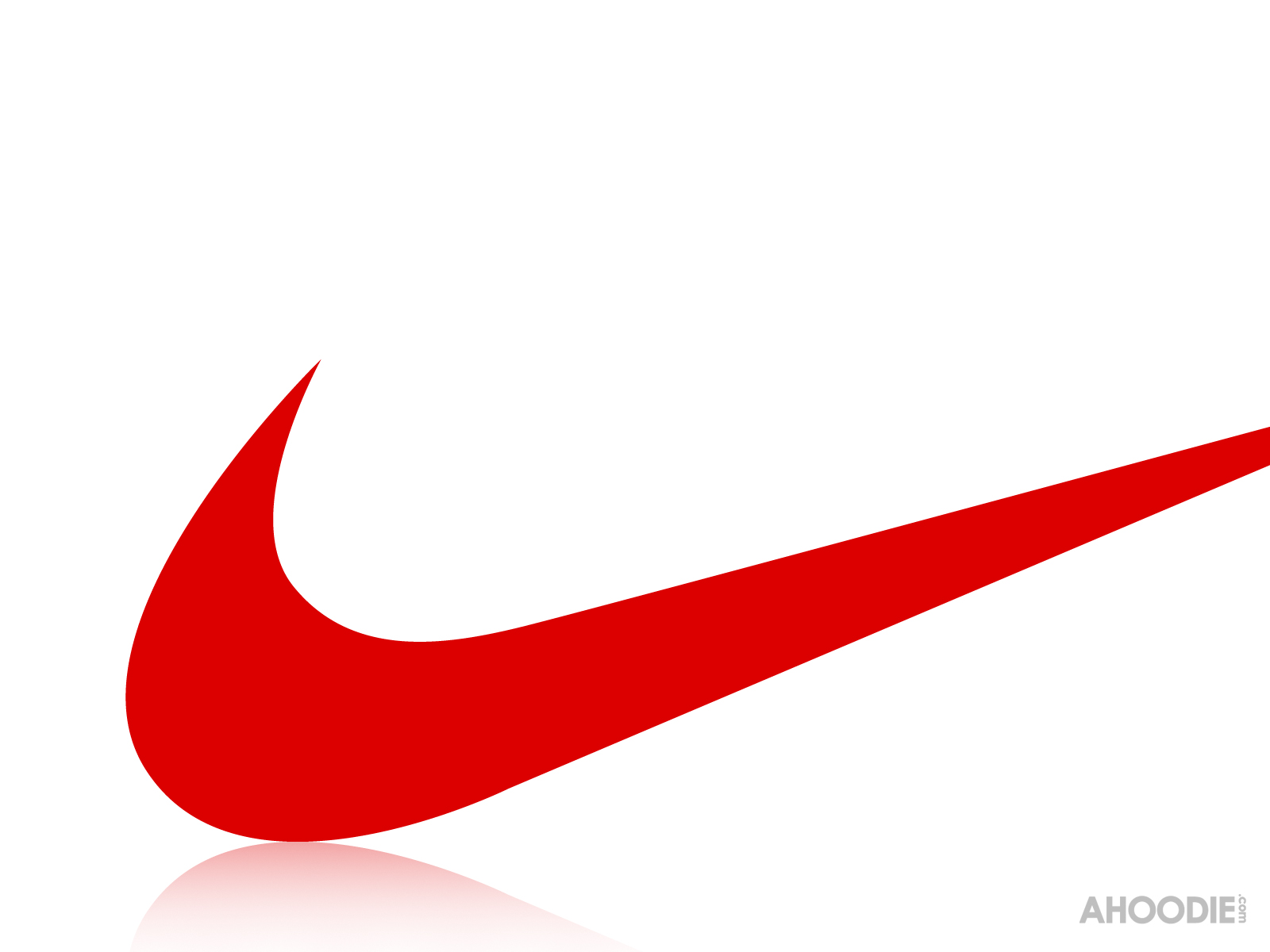 nike sign red