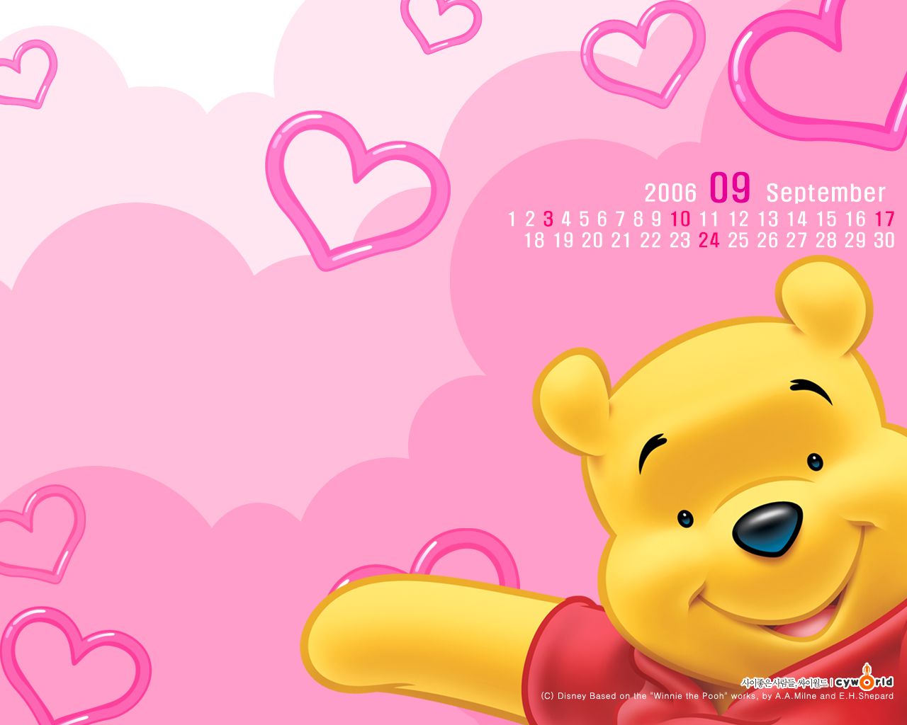 Winnie The Pooh Wallpapers - Background Winnie The Pooh Pink , HD Wallpaper & Backgrounds