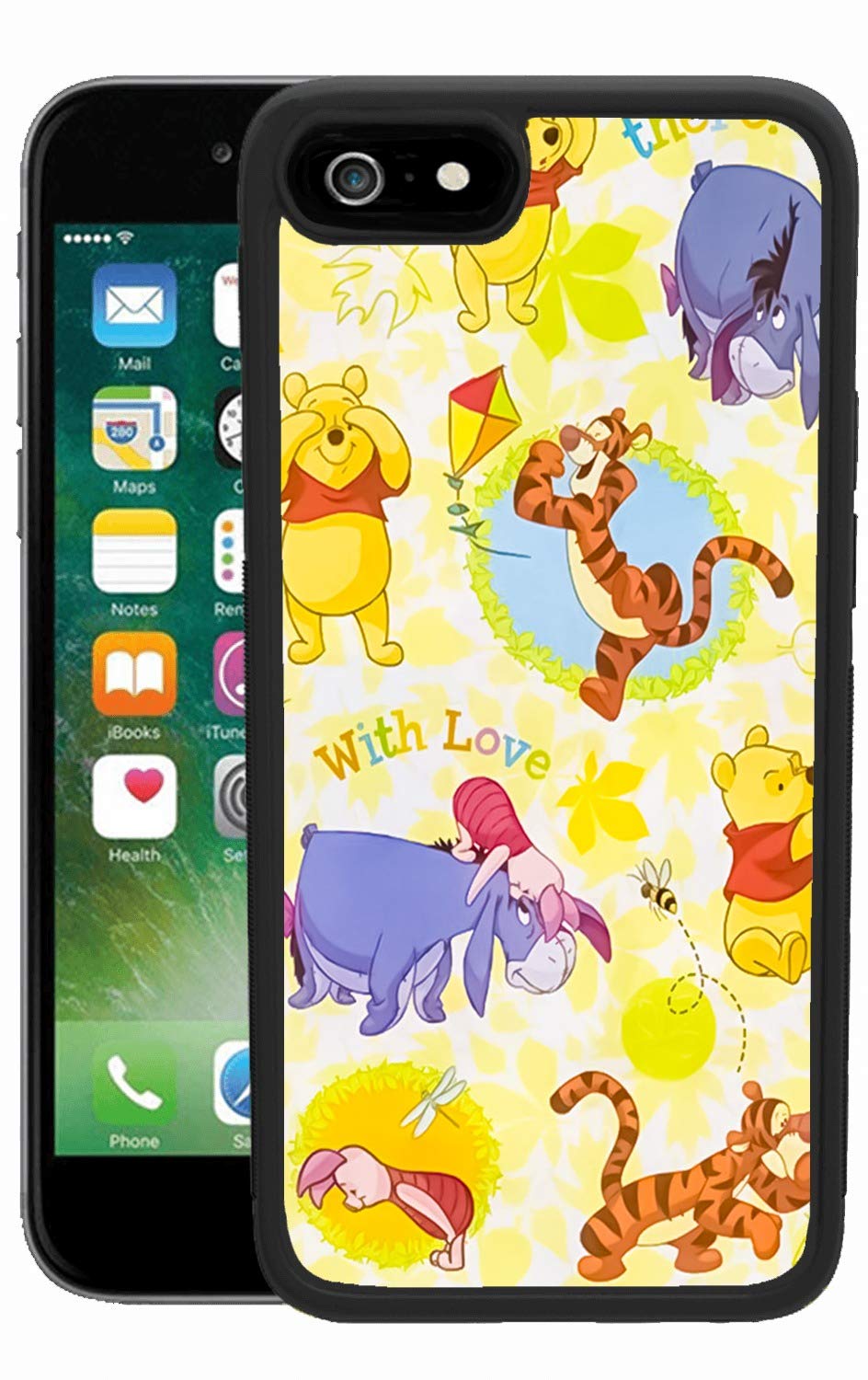 Disneyhome Winnie Pooh Wallpaper Design For Iphone - Boys Iphone 6 Case Football , HD Wallpaper & Backgrounds