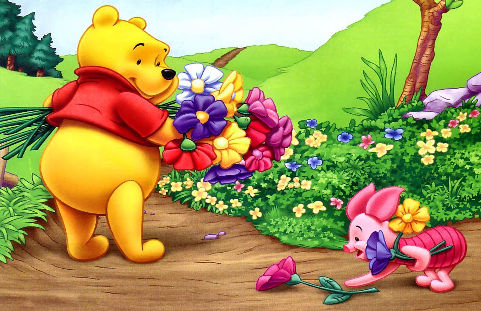 Winnie The Pooh Wallpaper 121 - Winnie The Pooh Wallpaper 1280 * 70 , HD Wallpaper & Backgrounds