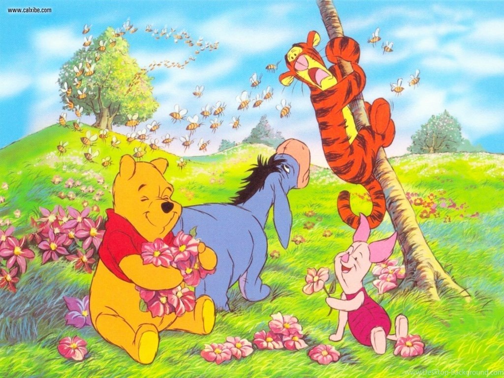 Winnie The Pooh And Friends Hd Image Wallpapers For - Winnie The Pooh , HD Wallpaper & Backgrounds