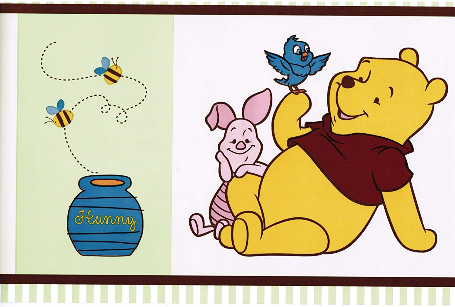 Winnie The Pooh Wall Border - Winnie The Pooh , HD Wallpaper & Backgrounds