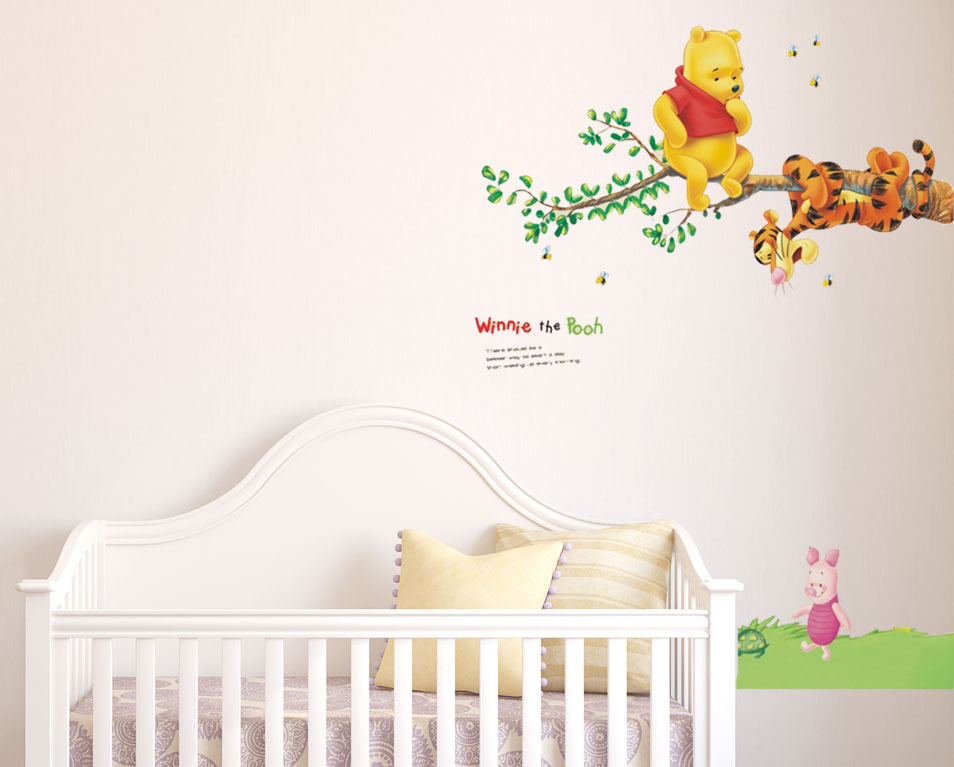 Popular Baby Pooh Wallpapers-buy Cheap Baby Pooh Wallpapers - Sticker Once Upon A Time , HD Wallpaper & Backgrounds