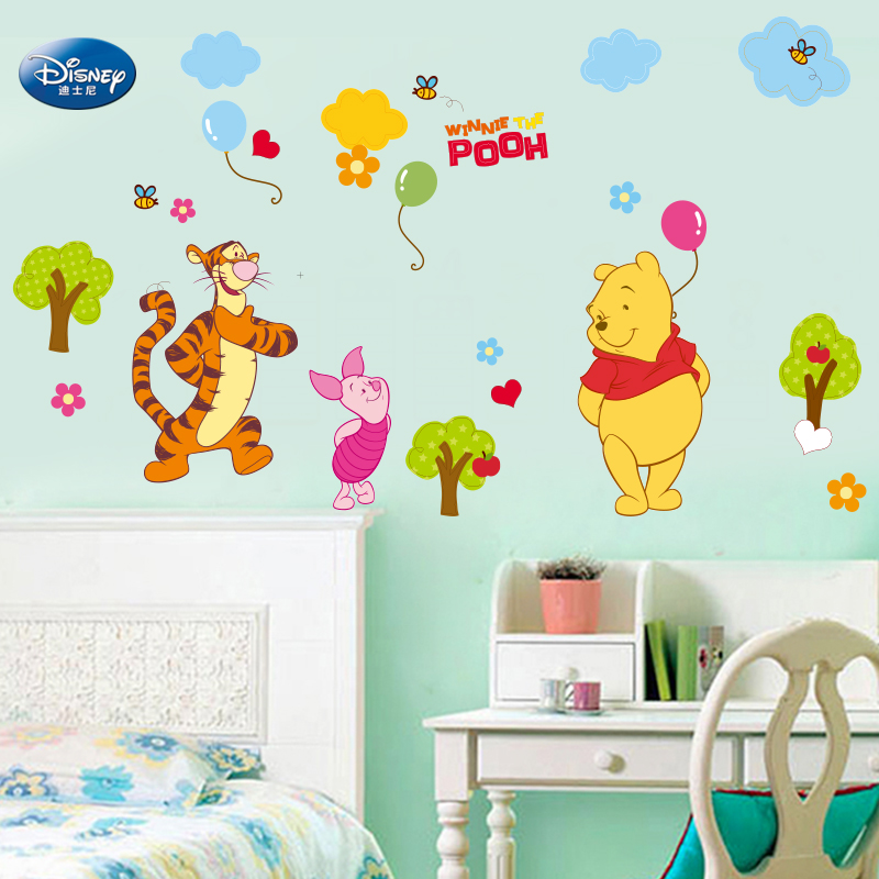 Buy Disney Disney Cartoon Winnie The Pooh Series Of - Çocuk Odası Duvar Süsleri , HD Wallpaper & Backgrounds