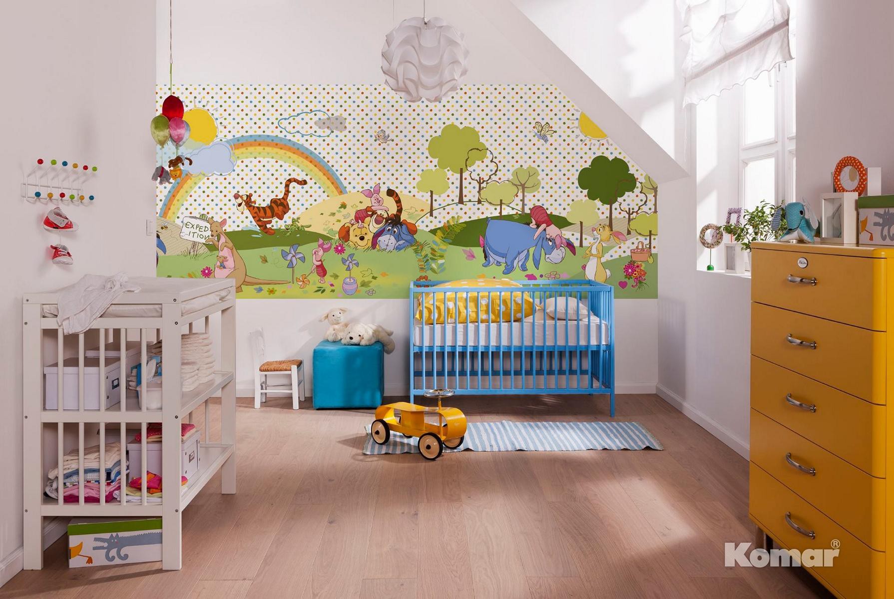Winnie The Pooh Wallpaper Mural - Kindertapeten Jungs , HD Wallpaper & Backgrounds