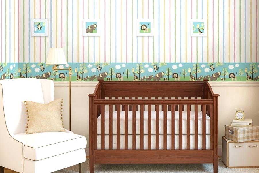Wallpaper Borders Nursery Nursery Wallpaper Winnie - Nursery , HD Wallpaper & Backgrounds