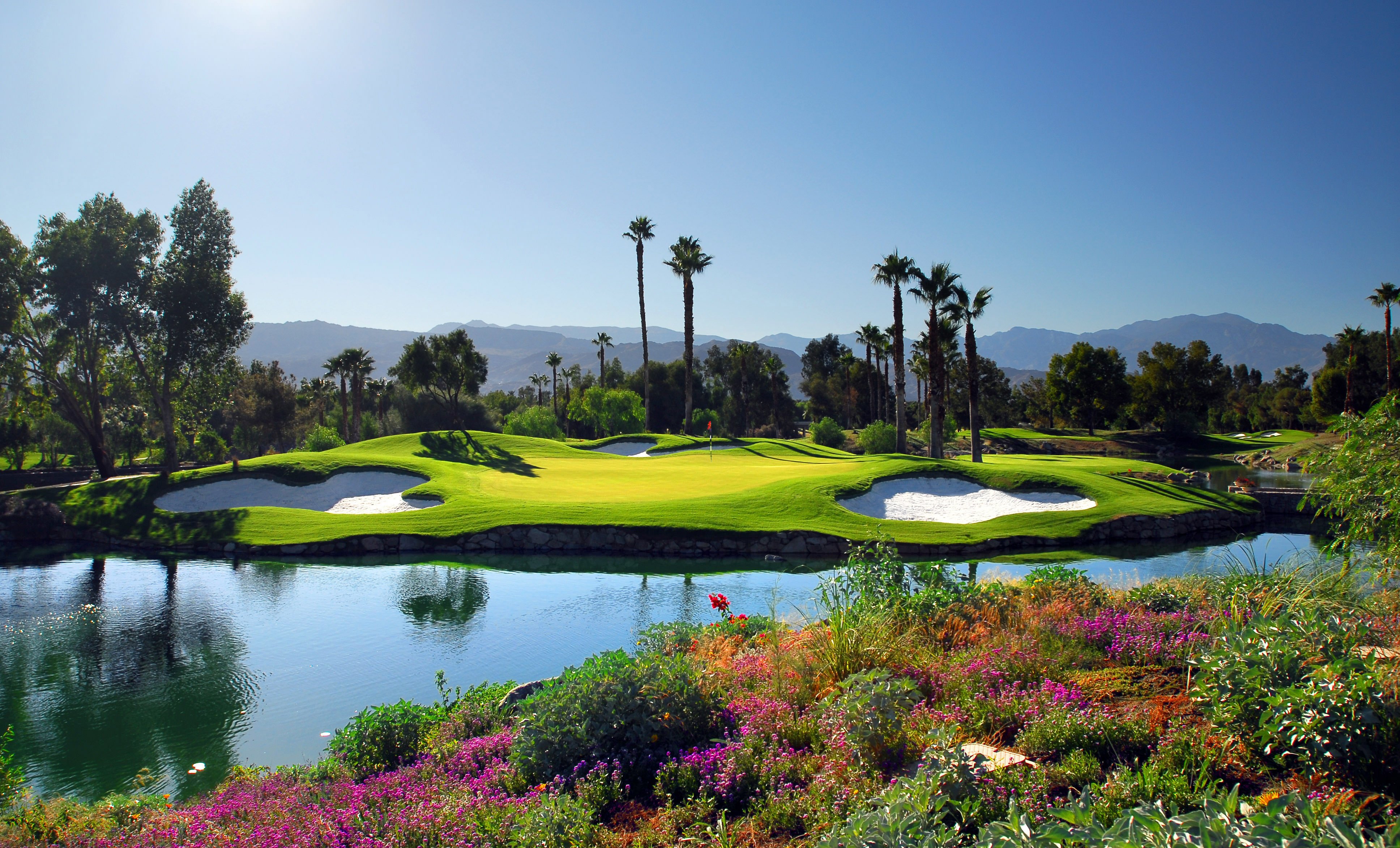 Stunning Golf Course Wallpaper - Indian Wells Golf Resort , HD Wallpaper & Backgrounds