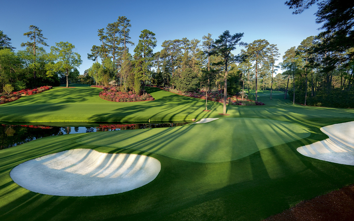 Augusta National Golf Course Wallpaper - Augusta National Masters Golf , HD Wallpaper & Backgrounds