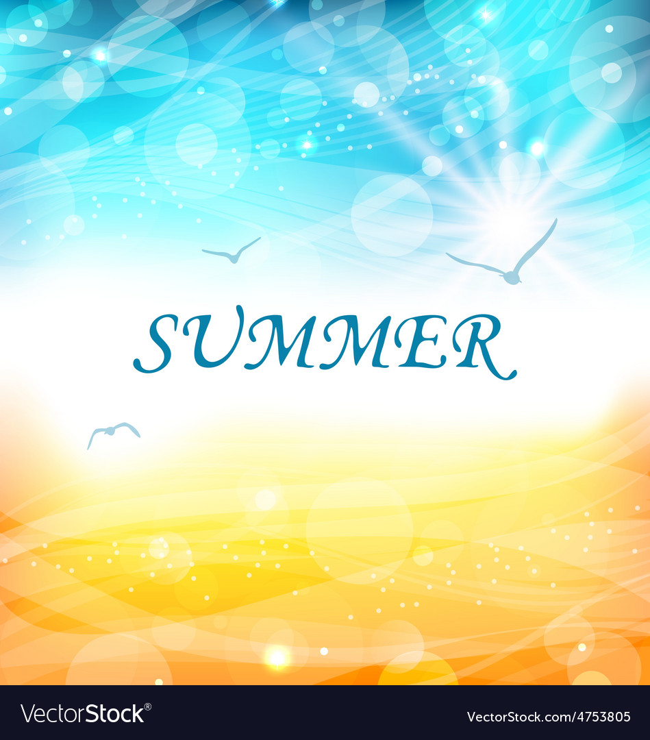 Summer Wallpaper Vector , HD Wallpaper & Backgrounds