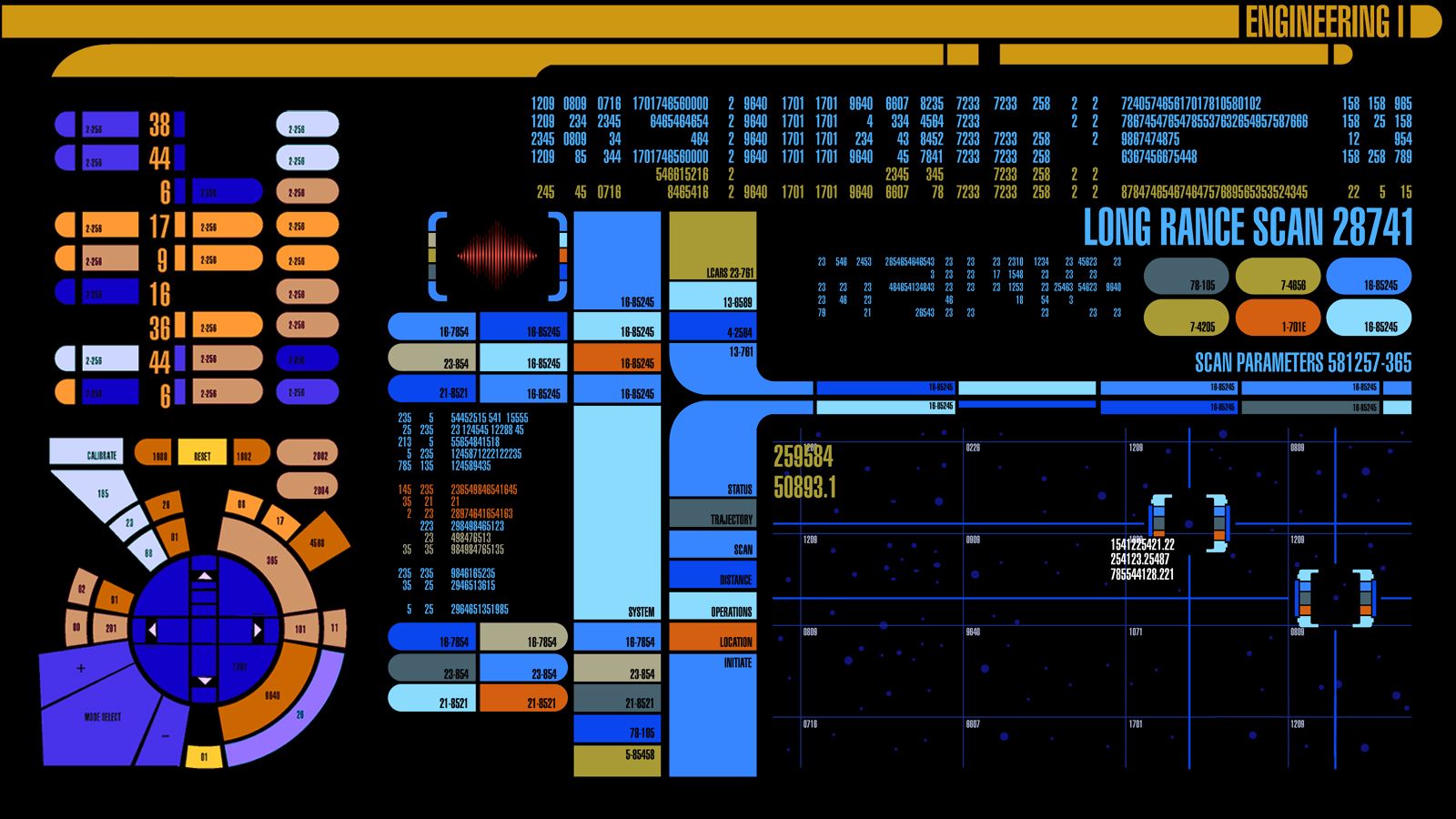 Star Trek Wallpaper - Star Trek Computer , HD Wallpaper & Backgrounds
