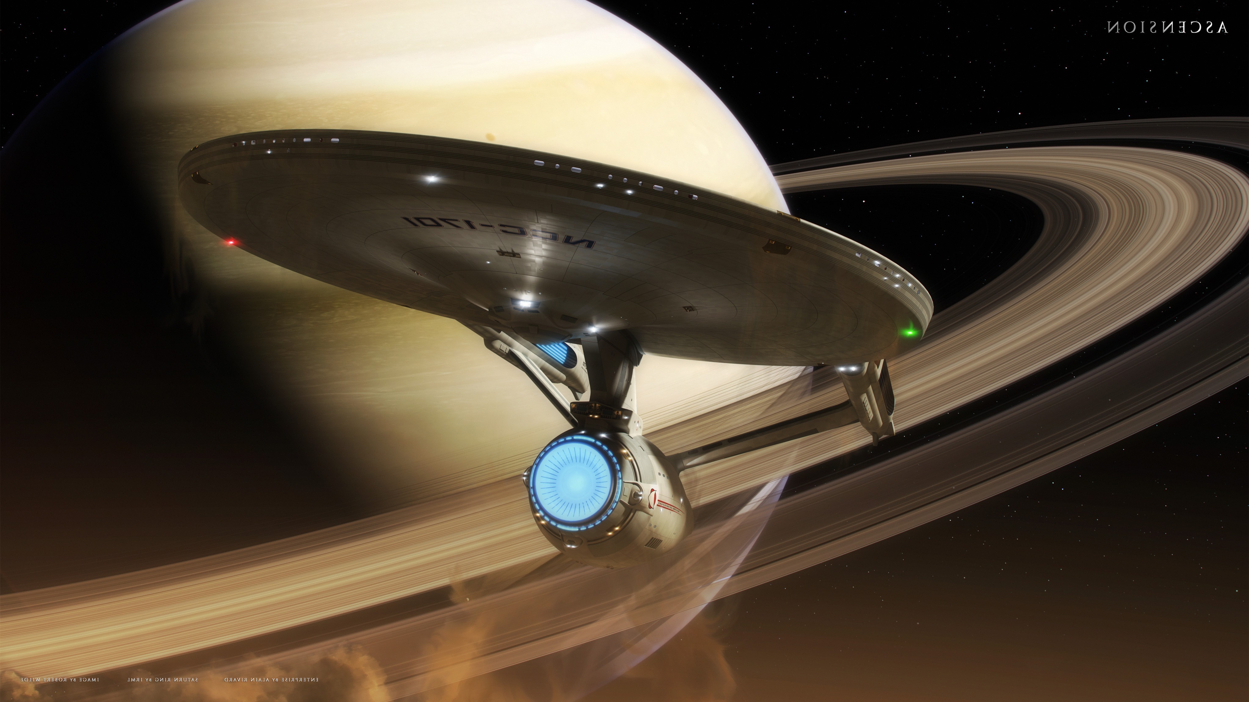 Space, Star Trek, Spaceship, Uss Enterprise 4k Hd Wallpaper - Nave Uss Enterprise , HD Wallpaper & Backgrounds