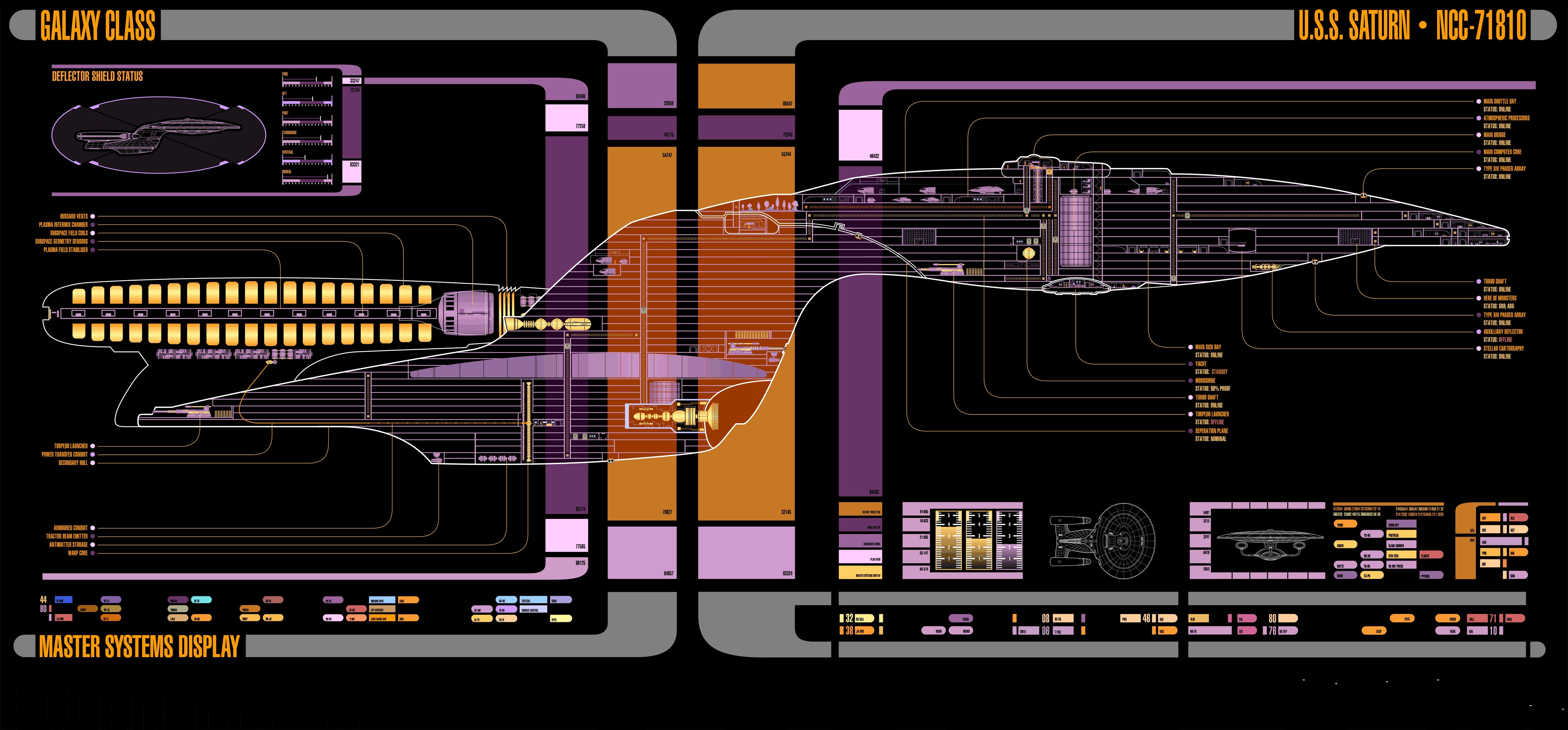 Star Trek Dual Screen Wallpaper 6000x2794, - Star Trek Lcars Wallpaper 4k , HD Wallpaper & Backgrounds