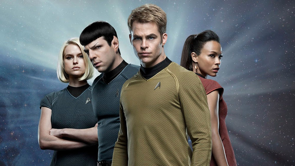 Star Trek Beyond English In Hindi Dubbed 720p - Star Trek Kirk And Spock Mccoy , HD Wallpaper & Backgrounds