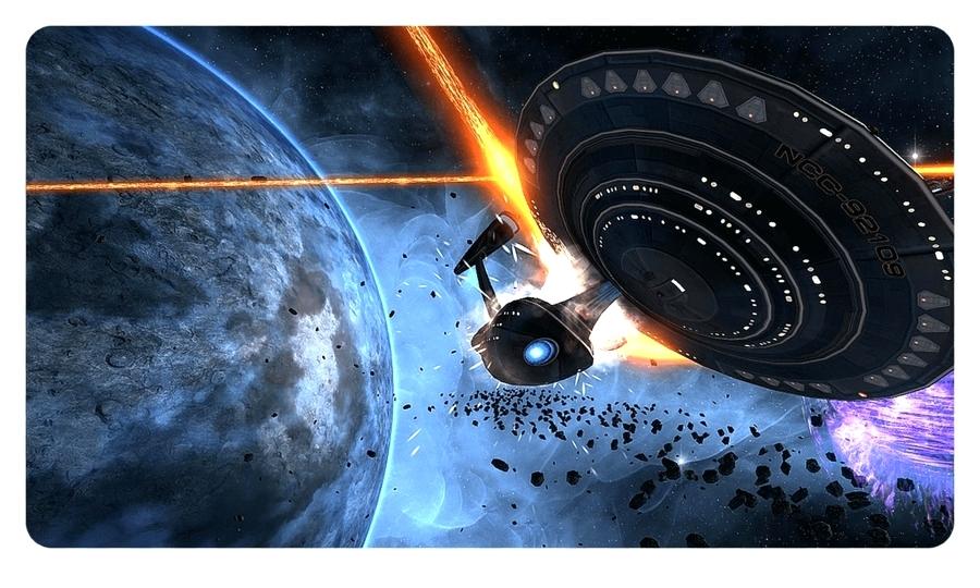 Star Trek Computer Wallpaper Online Desktop Video Game - Star Trek Online , HD Wallpaper & Backgrounds