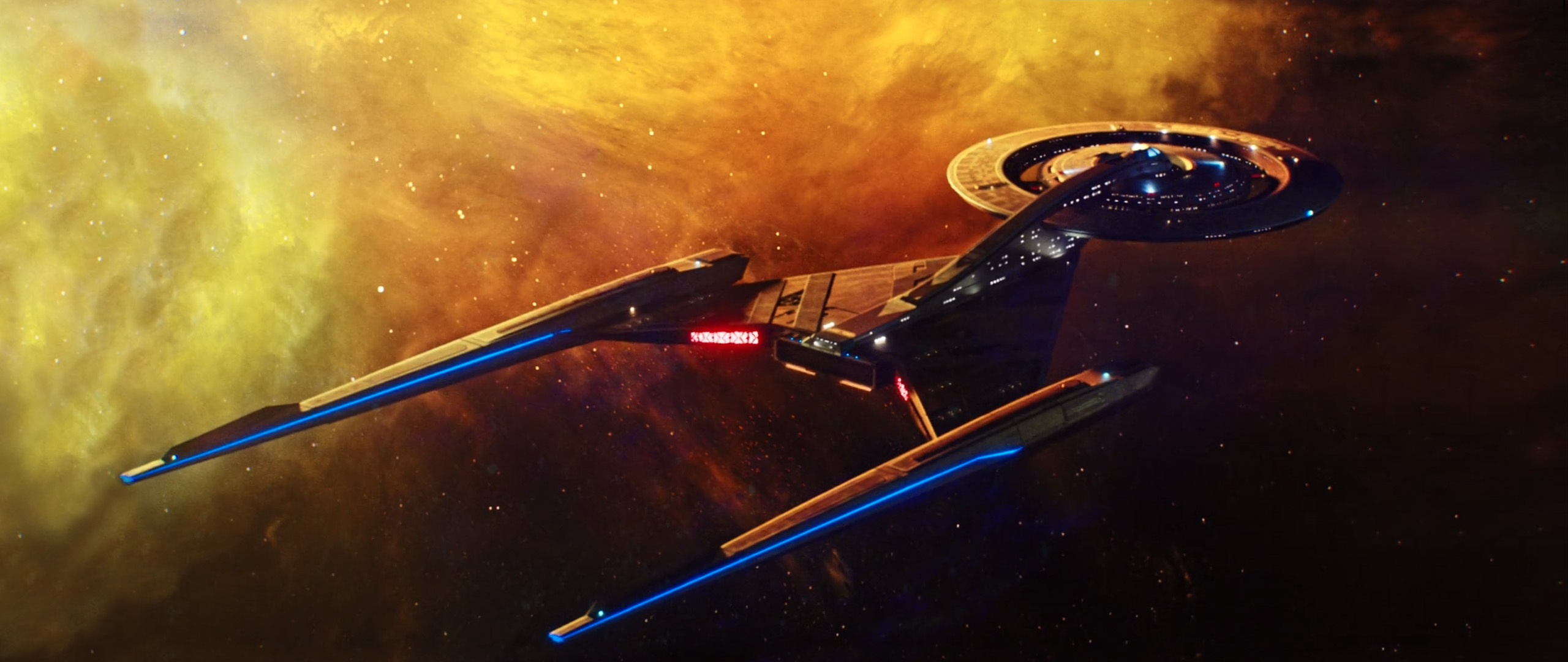 Star Trek Hd Desktop Wallpaper - Star Trek Discovery Ship , HD Wallpaper & Backgrounds