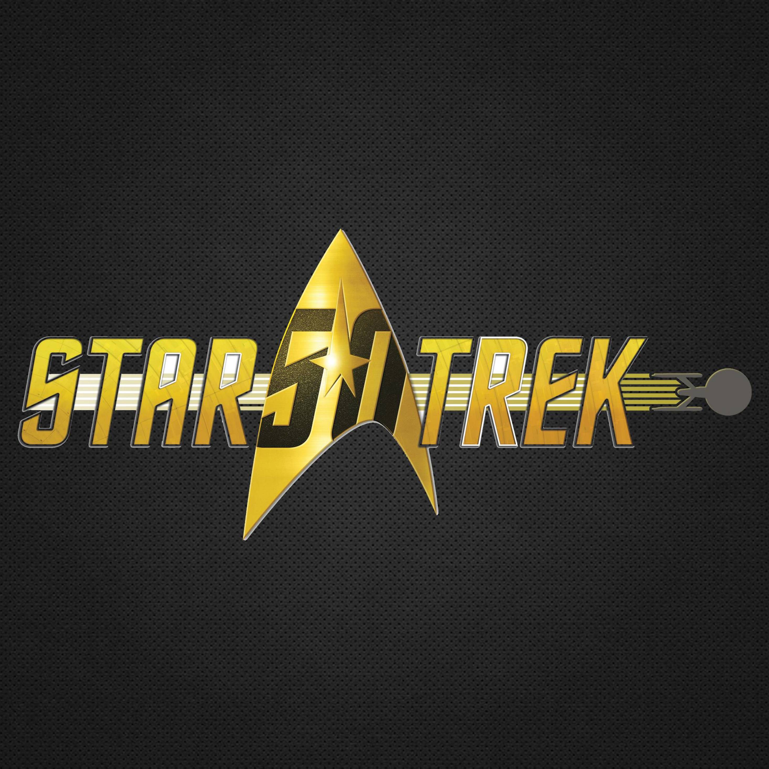 Star Trek 50th Anniversary New - Graphic Design , HD Wallpaper & Backgrounds