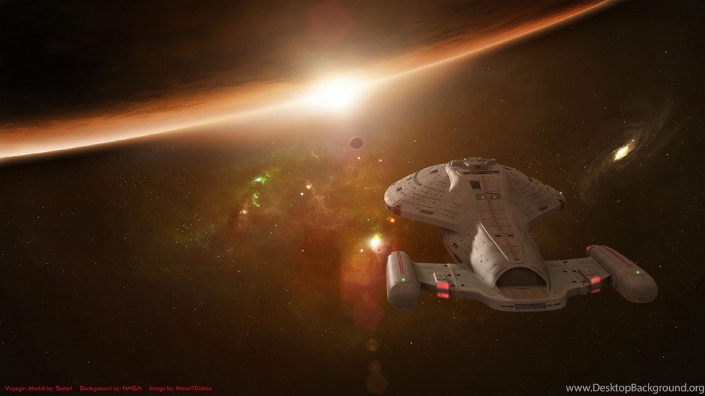 Star Trek Voyager Background , HD Wallpaper & Backgrounds