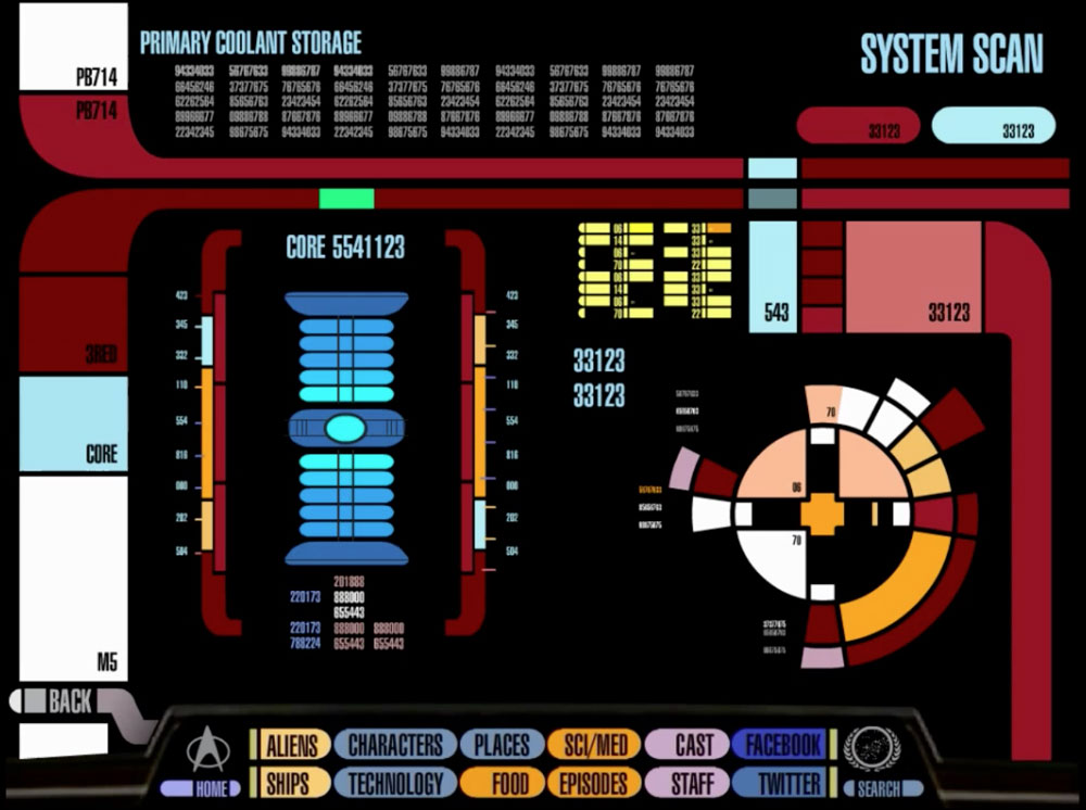System Scan, Official Star Trek Padd Ipad App - Star Trek App , HD Wallpaper & Backgrounds