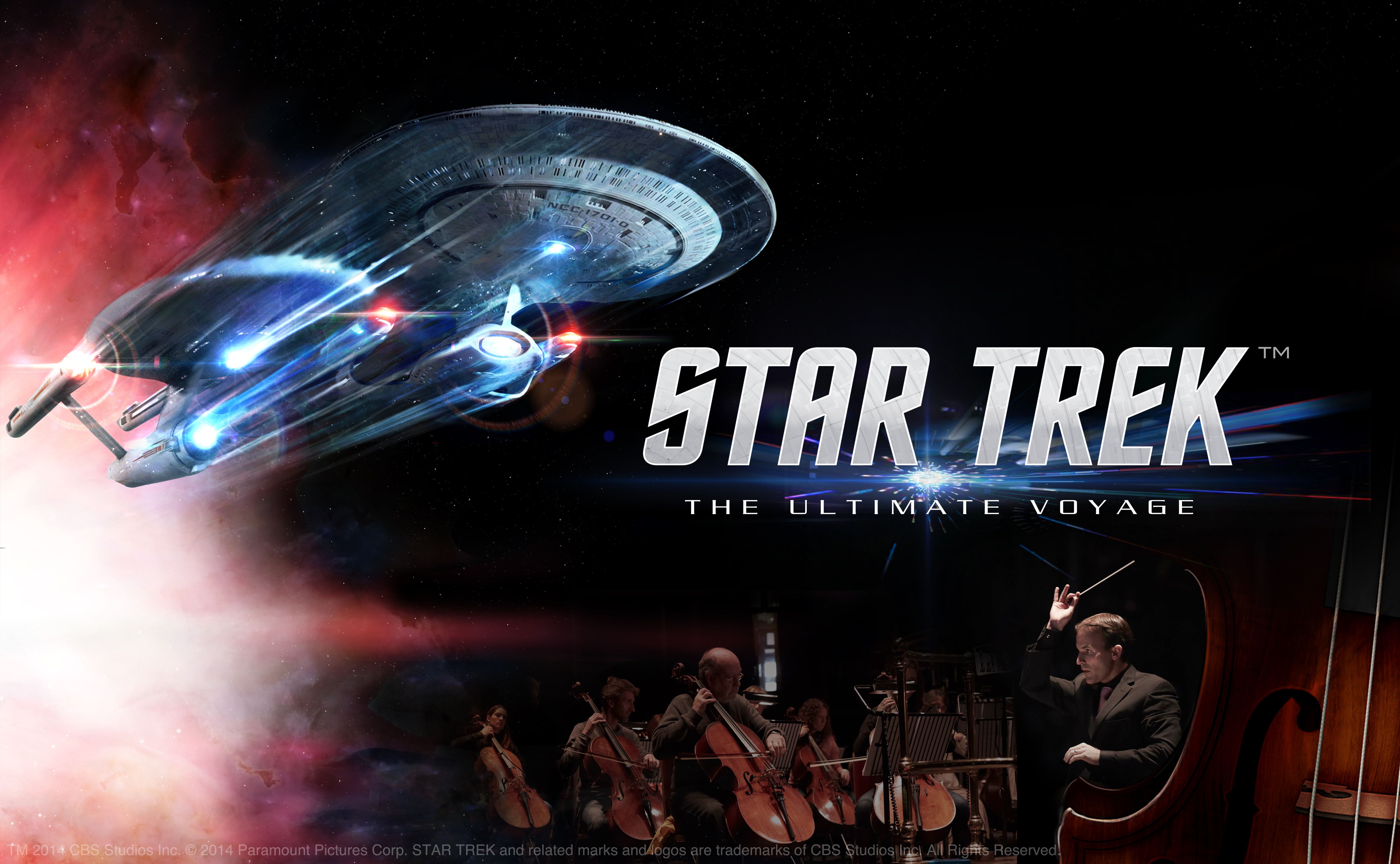 Star Trek The Ultimate Voyage - Star Trek , HD Wallpaper & Backgrounds