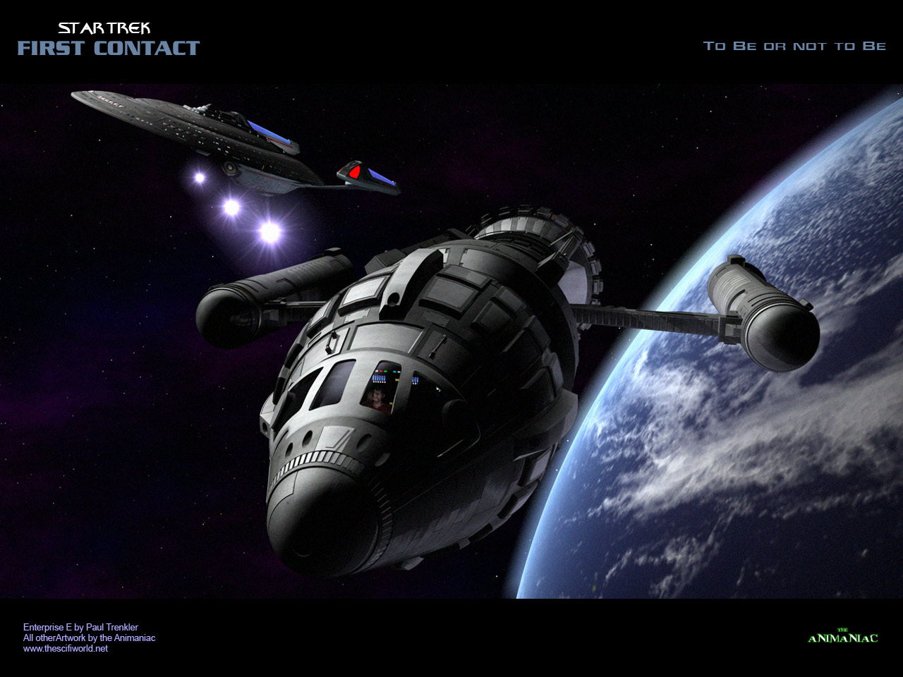 Star Trek First Contact , HD Wallpaper & Backgrounds