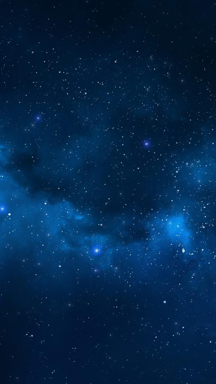 Iphone Blue Stars Wallpaper - Blue Wallpaper Iphone 8 , HD Wallpaper & Backgrounds
