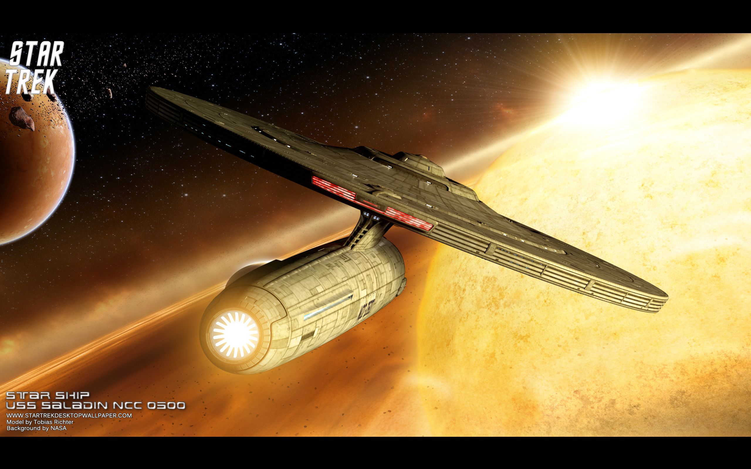 Star Trek Uss Saladin , HD Wallpaper & Backgrounds