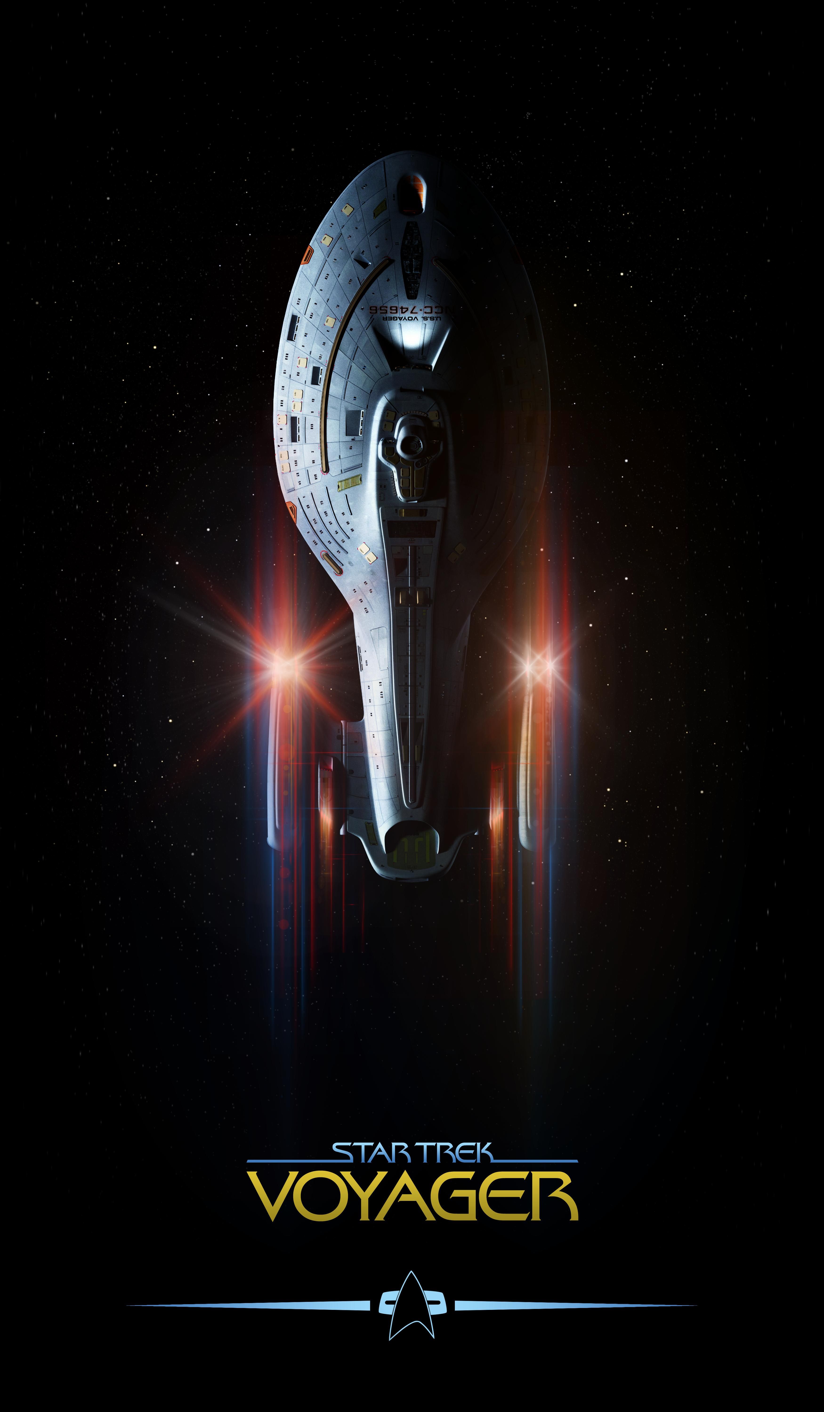 star trek logo voyager