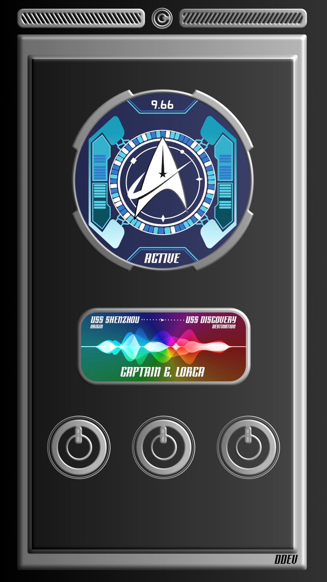 I Was Messaged A Good Bit To Do A Phone Wallpaper Of - Star Trek Discovery Communicator , HD Wallpaper & Backgrounds