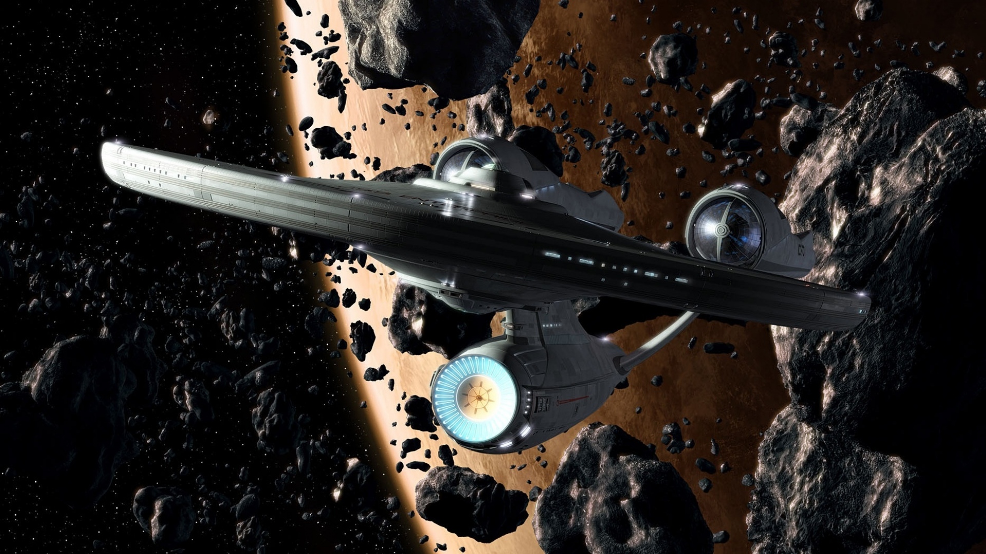 Star Trek Enterprise Wallpaper - Star Trek 2009 Uss Enterprise , HD Wallpaper & Backgrounds