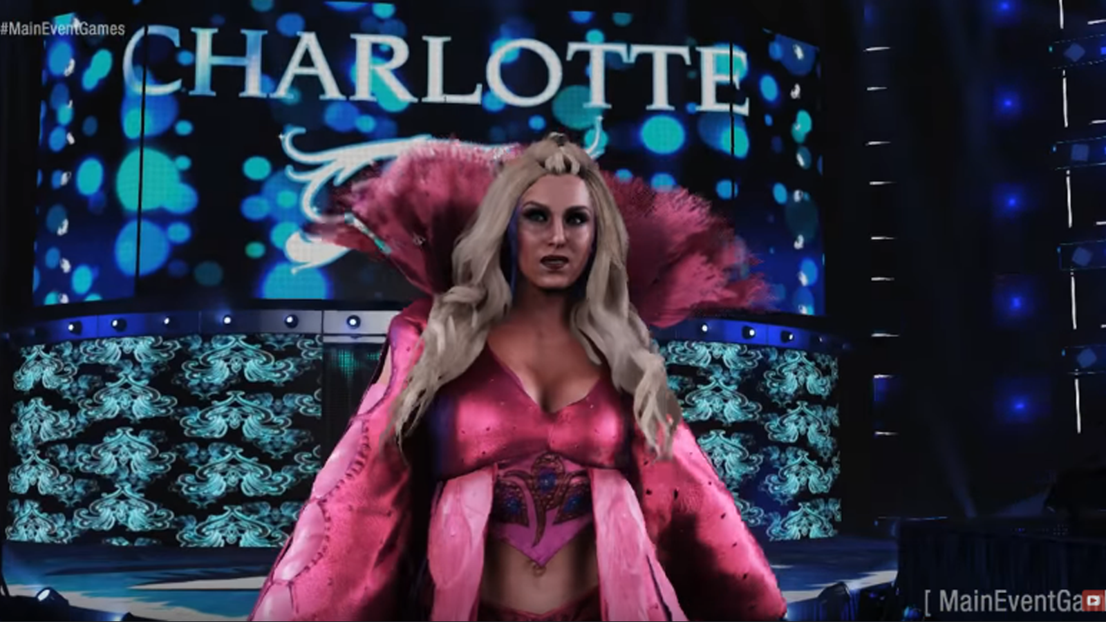 Charlotte Flair - Wwe2k19 Charlotte Mod , HD Wallpaper & Backgrounds