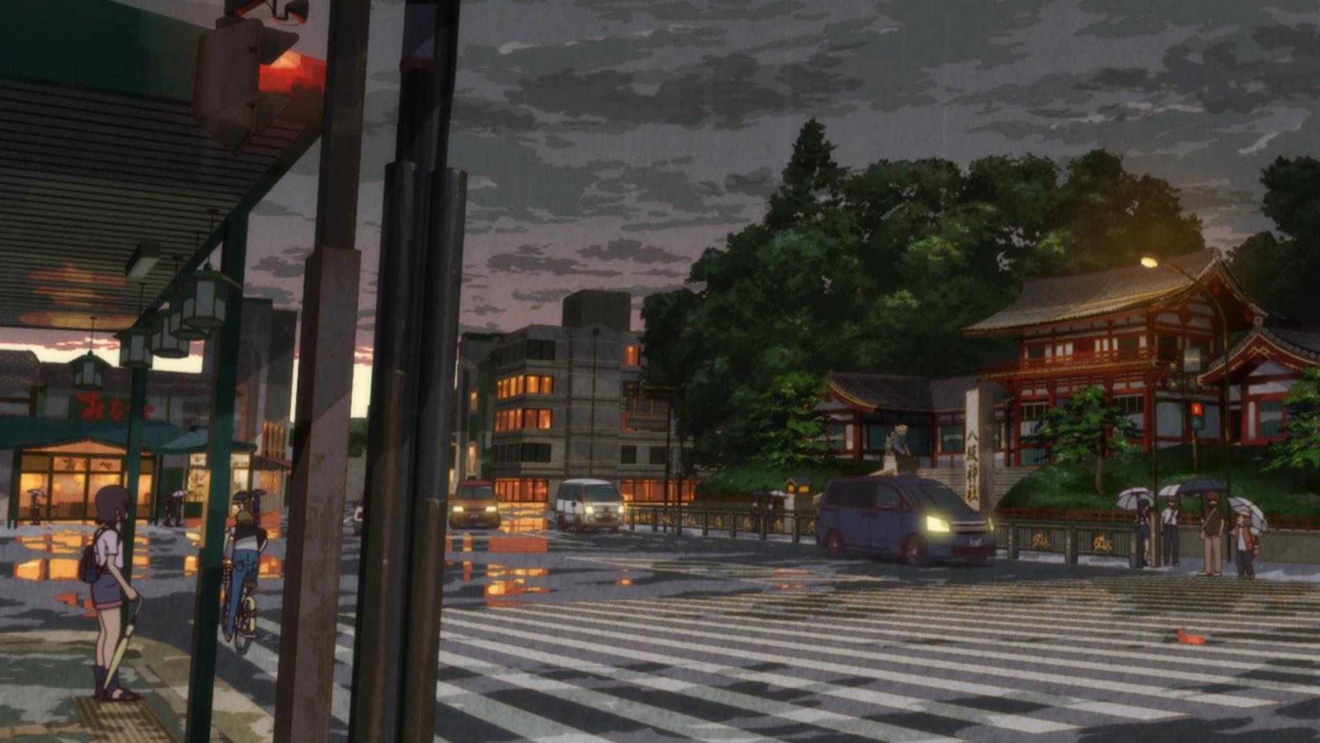 Cityscape City Town Anime Scenery Background Wallpaper Anime Cityscape City Town Anime Scenery Background Wallpaper Anime