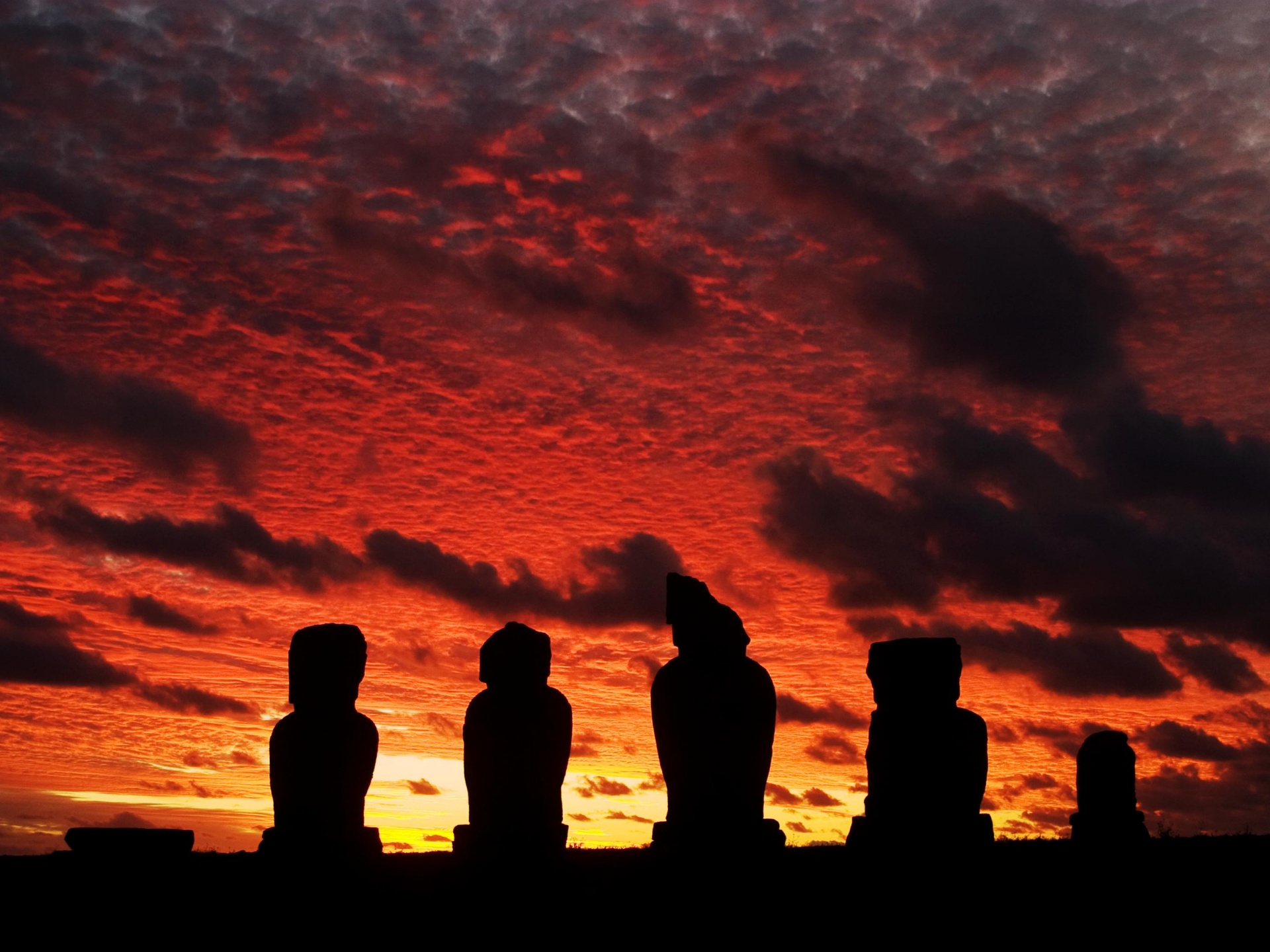 Easter Island Wallpaper - Rapa Nui , HD Wallpaper & Backgrounds