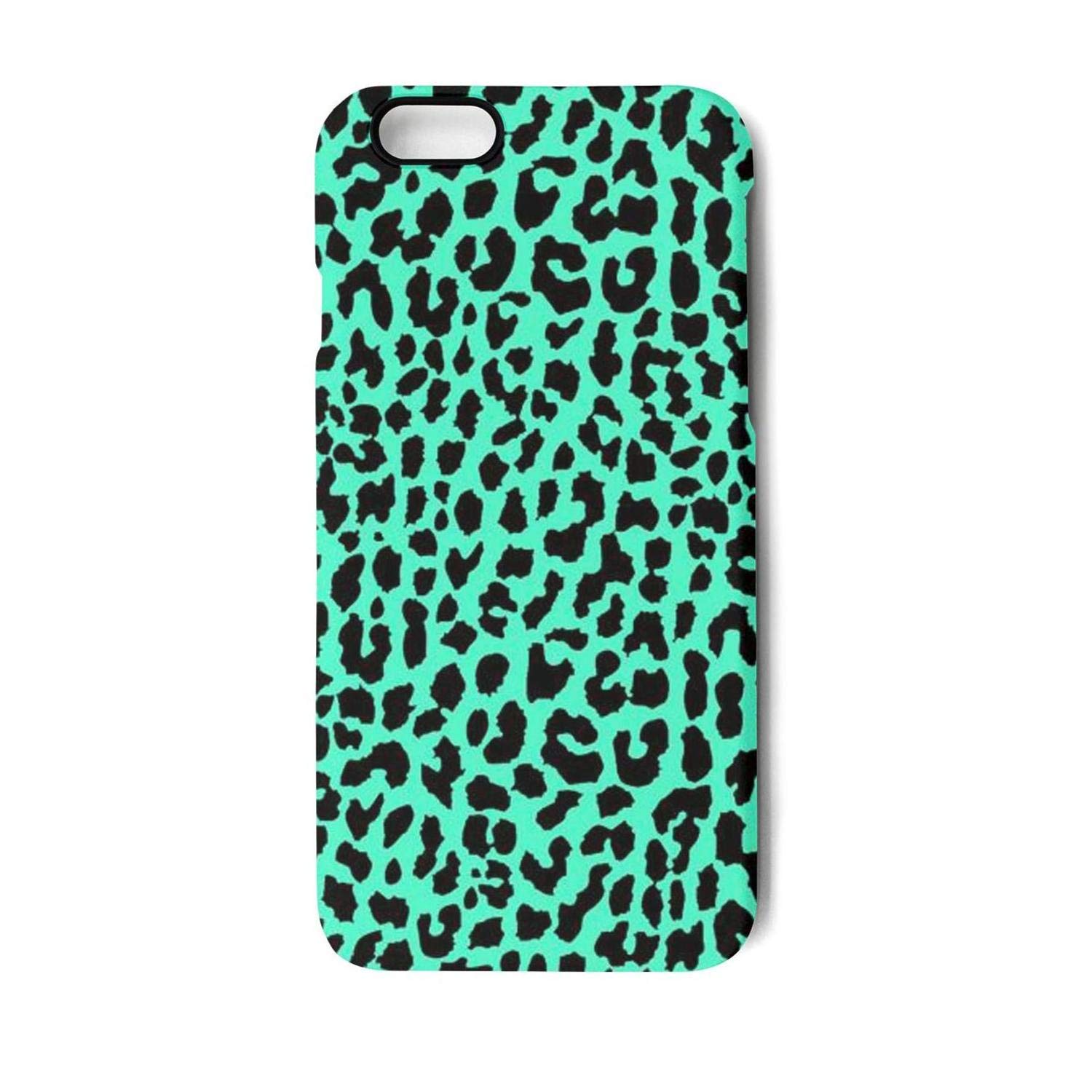 Iphone 6 Plus Case/iphone 6s Plus Case Colorful Cheetah - Teal Leopard Print , HD Wallpaper & Backgrounds