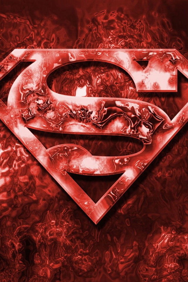 Blood Superman Logo - Hd Wallpaper Superman For Iphone , HD Wallpaper & Backgrounds
